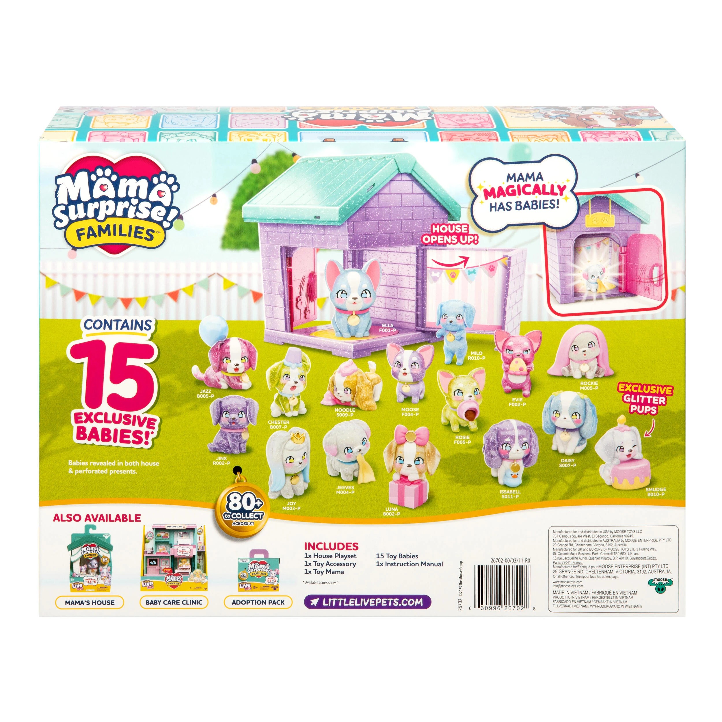 4 Little Live Pets Mama Surprise Puppy Party Pack, 4 of 6