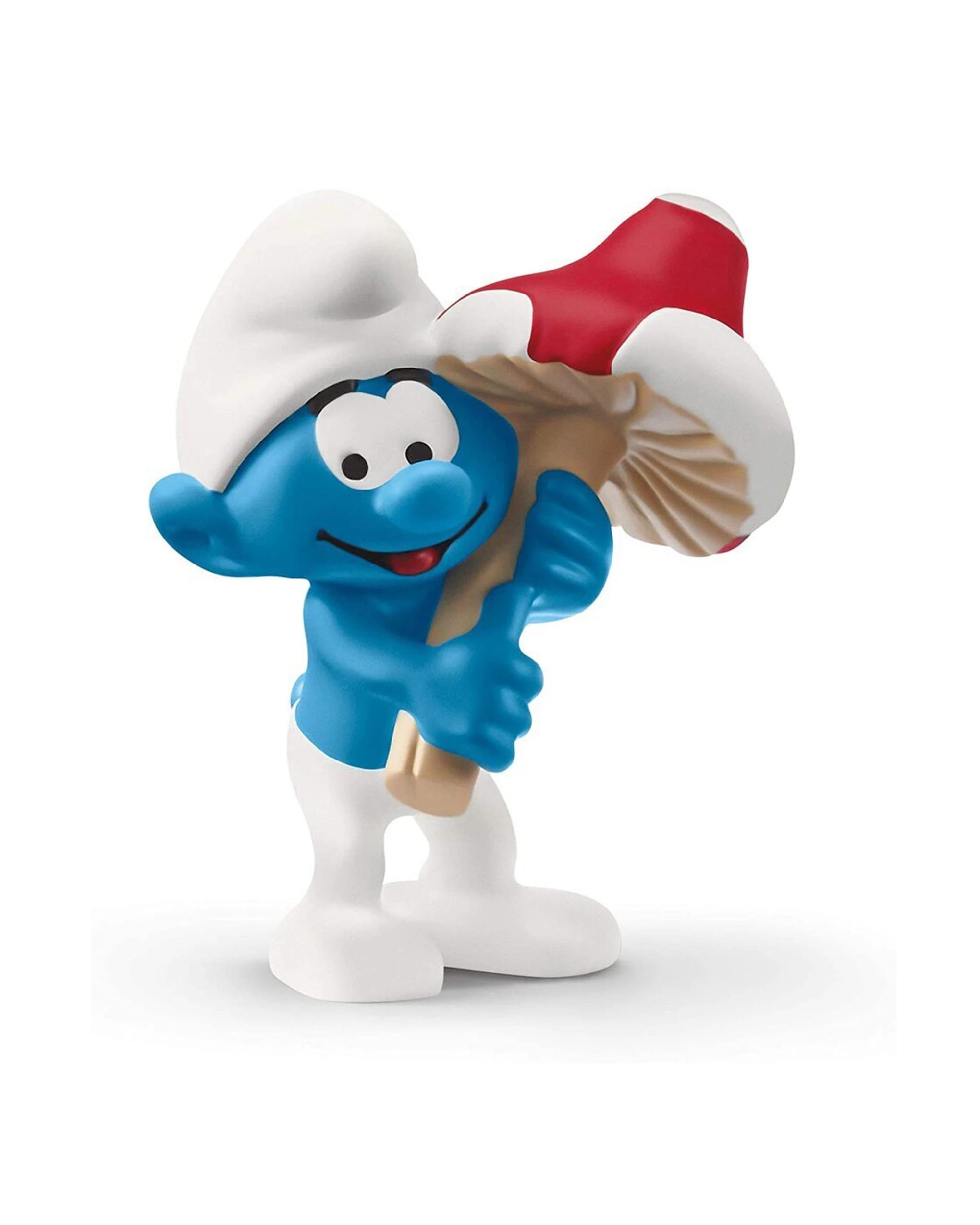 2 Schleich Smurf Action Figure 2.1 Inch With Lucky Mushroom Kids Toy 3-8Y - Blue, 2 of 3