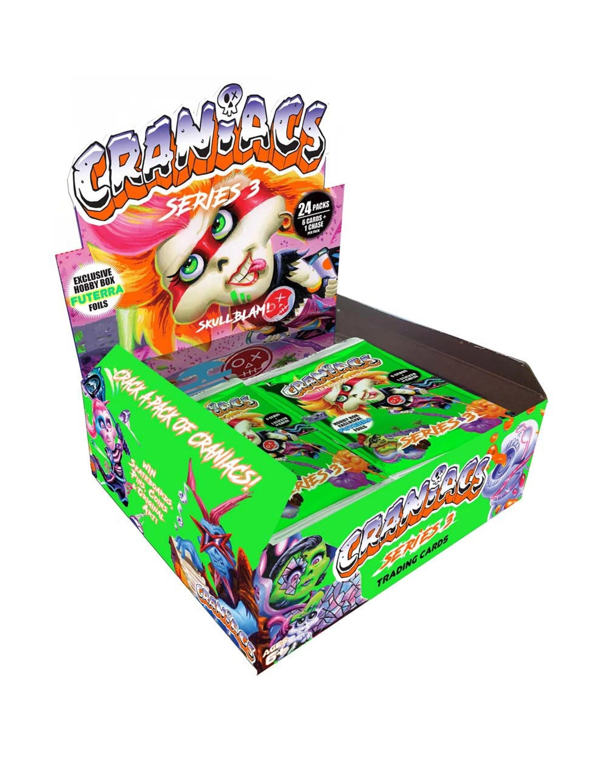 1 Craniacs Trading Cards Series 3 Hobby Box, 1 of 3