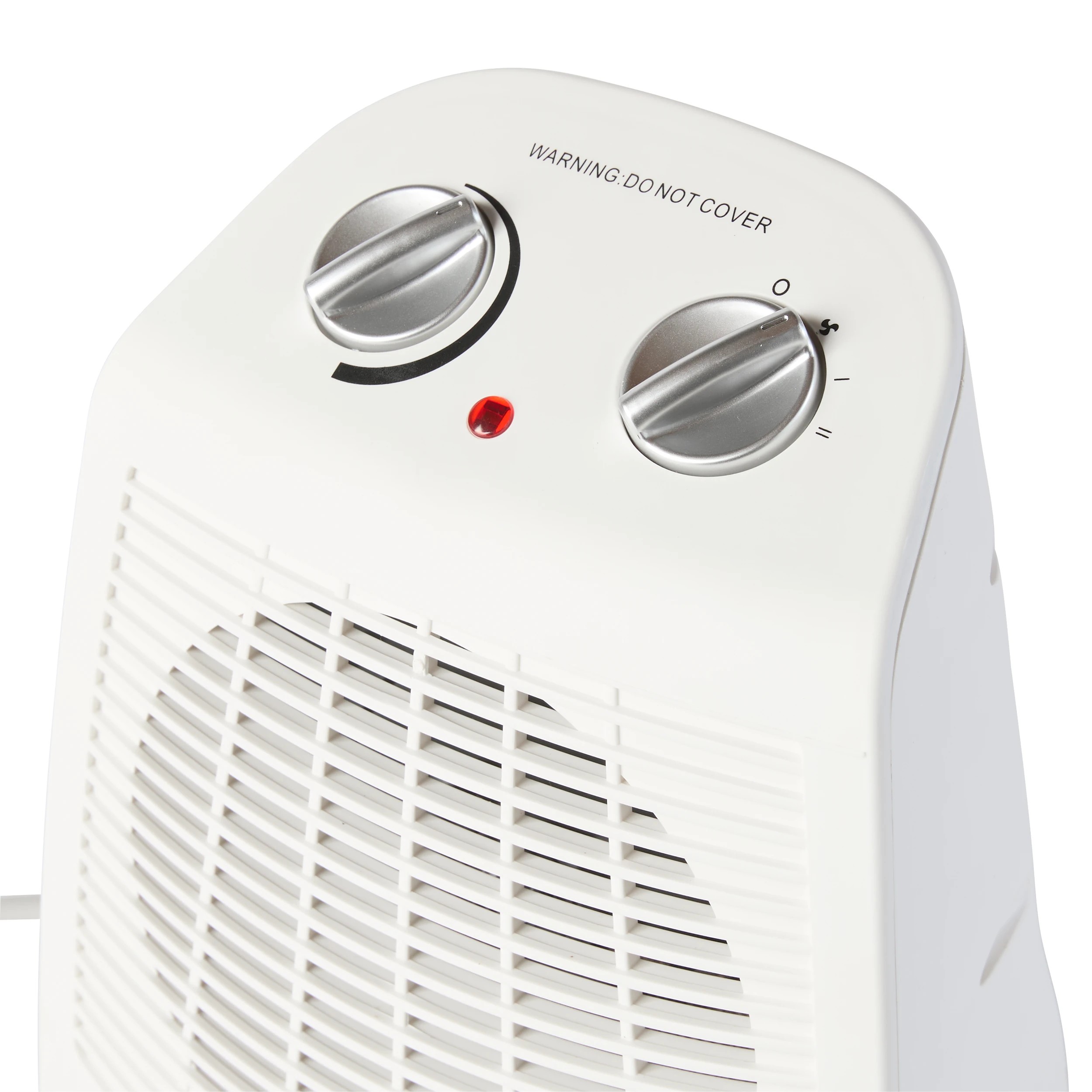 2 Oscillating Fan Heater - White, 2 of 7