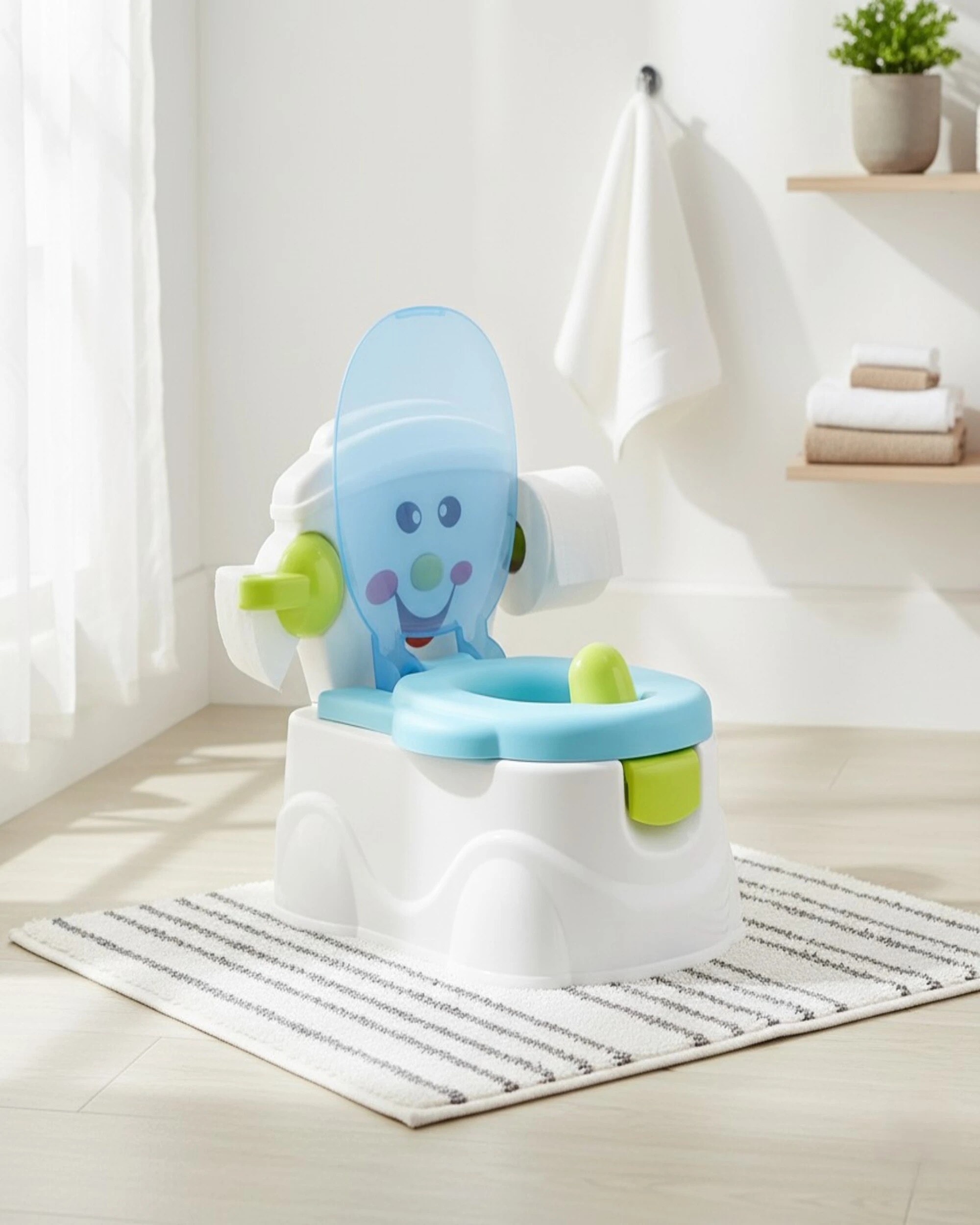 7 Bopeep Kids Potty Trainer Blue, 7 of 7