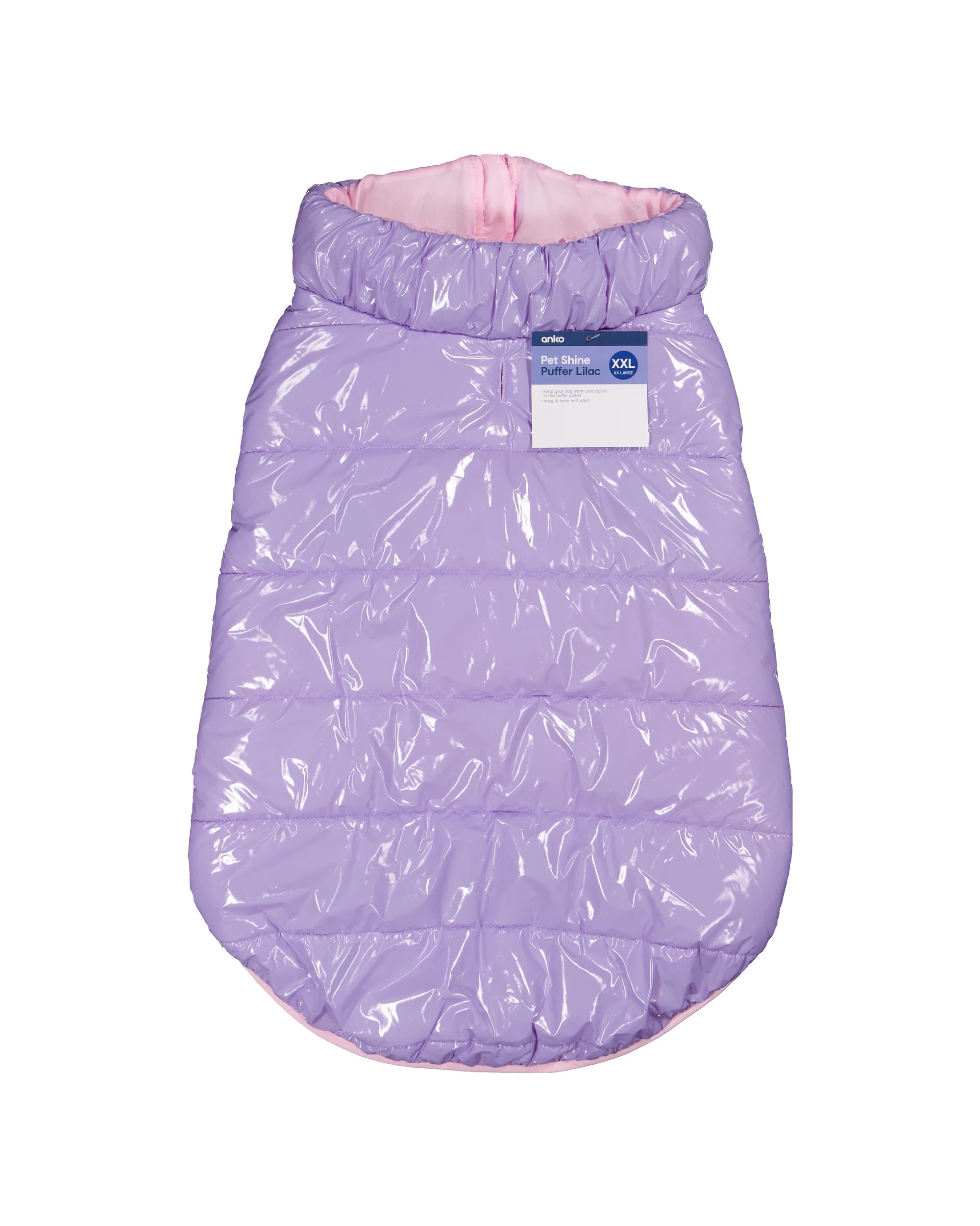10 Pet Shine Puffer - Extra Extra Large, Lilac and Pink, 10 of 10