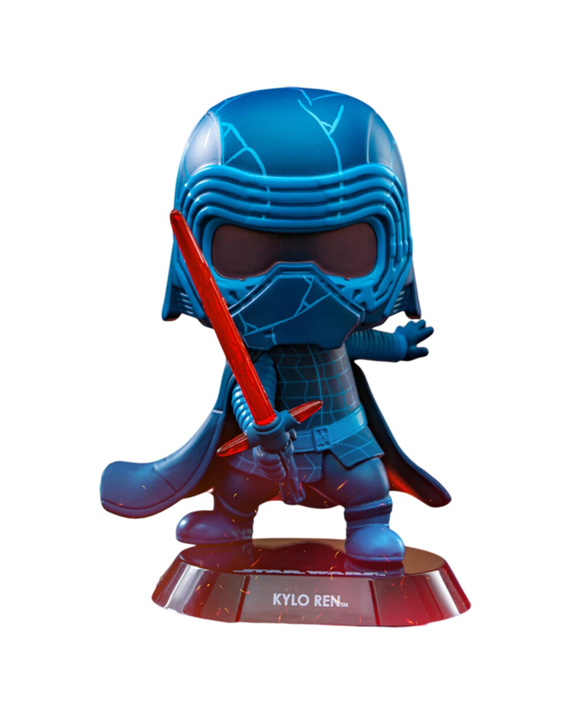 2 Star Wars Kylo Ren Dark Side Cosbaby Hot Toys Action Figure Toy Collectible - Blue, 2 of 3