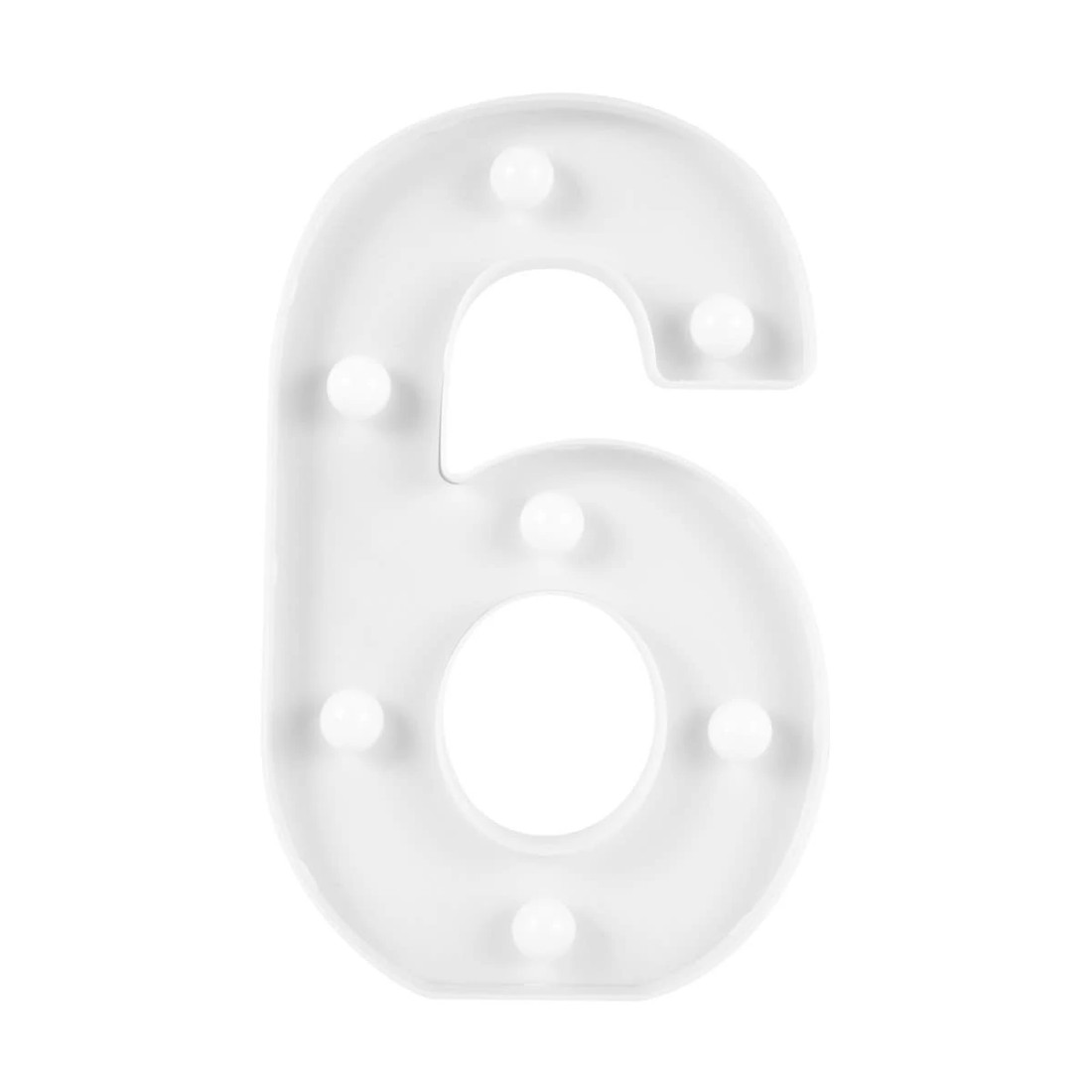 2 Light Up Number 6, 2 of 5