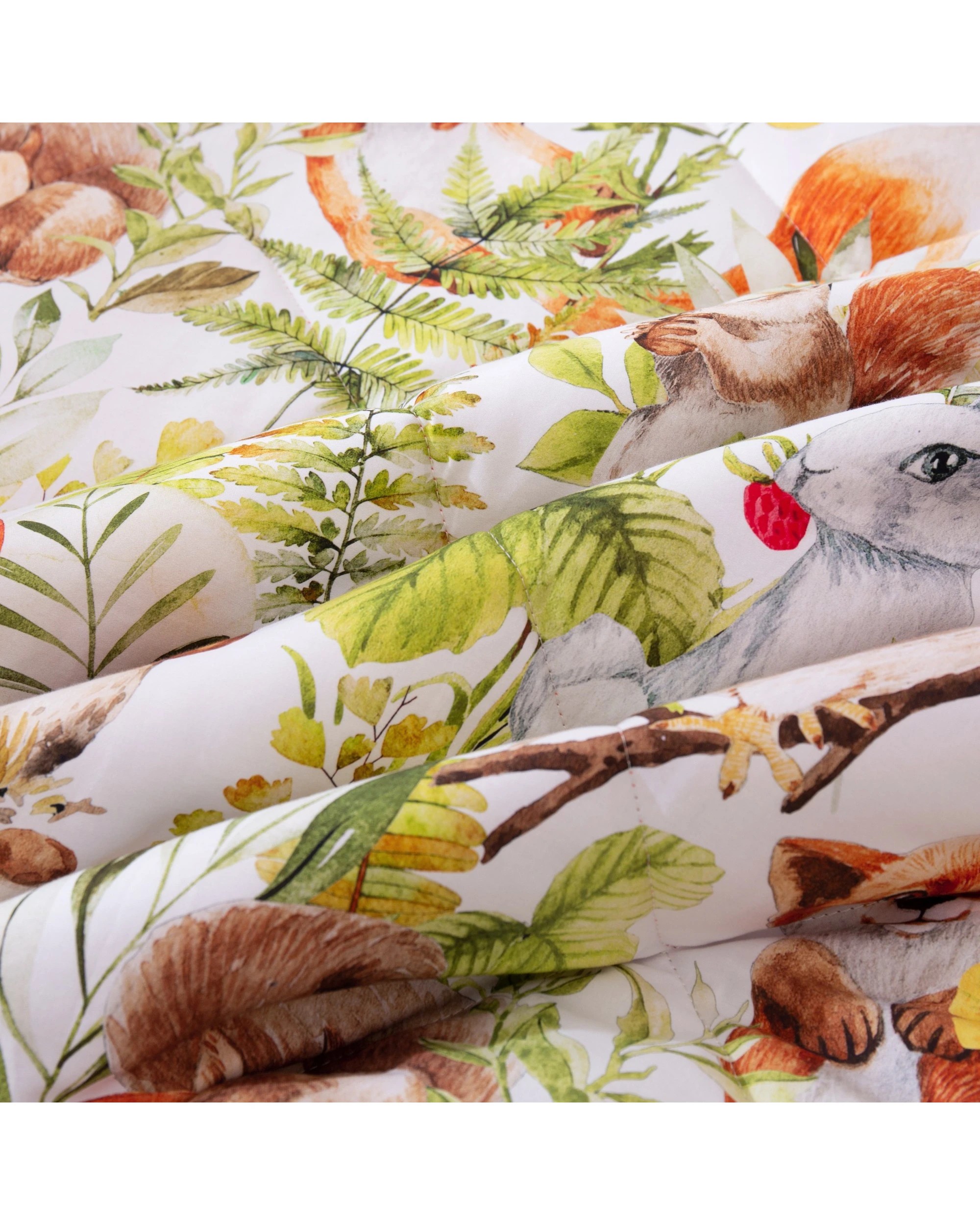 5 Jack & Ava Comforter Set Furry Buddies - King Single Bed - Animal Print, 5 of 7