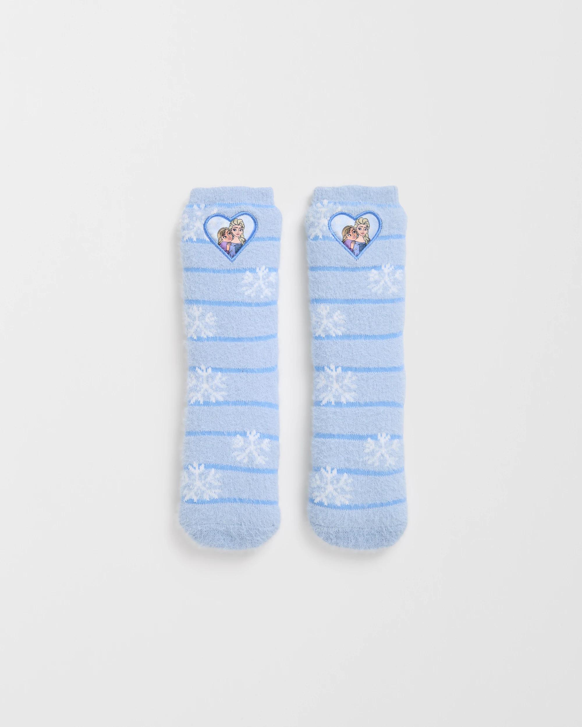 1 Disney Frozen Sherpa Lined Home Socks FROZEN, 1 of 4
