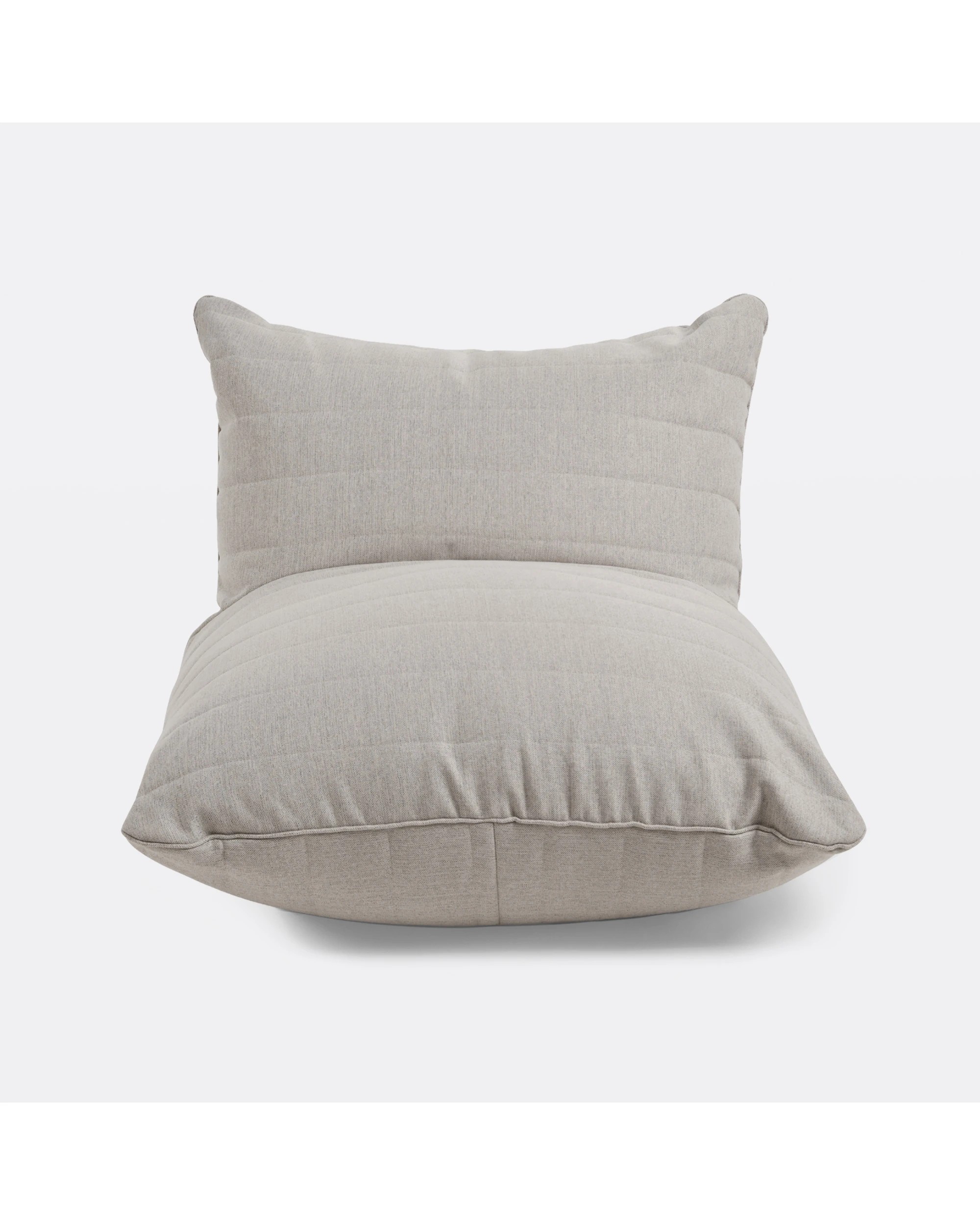 3 Cadence & Co. Linoire Quilted Beanbag Lounger Cover - Sand Dune, 3 of 10