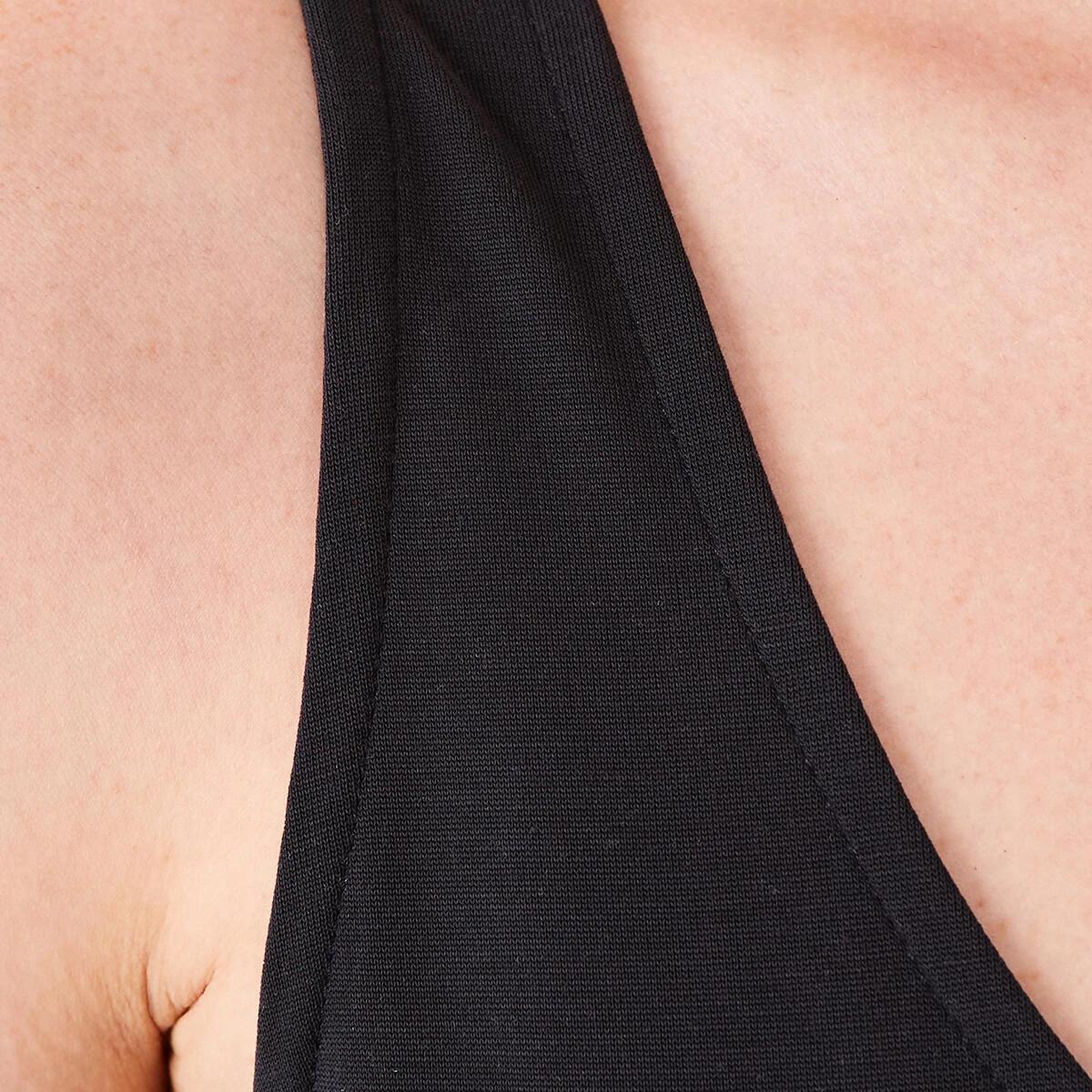 5 Sleeveless Drape Scoop Tank Black, 5 of 6