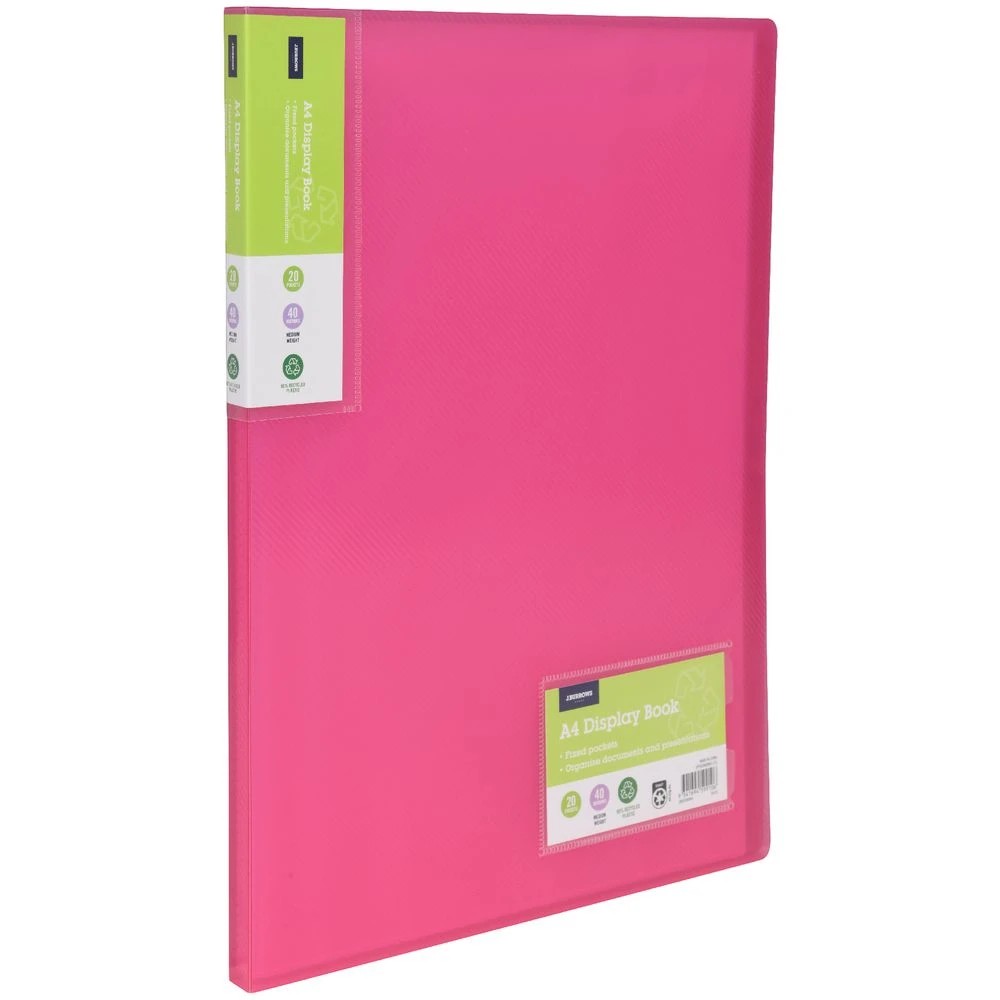 2 J.Burrows Ice Display Book 20 Pocket Pink, 2 of 4