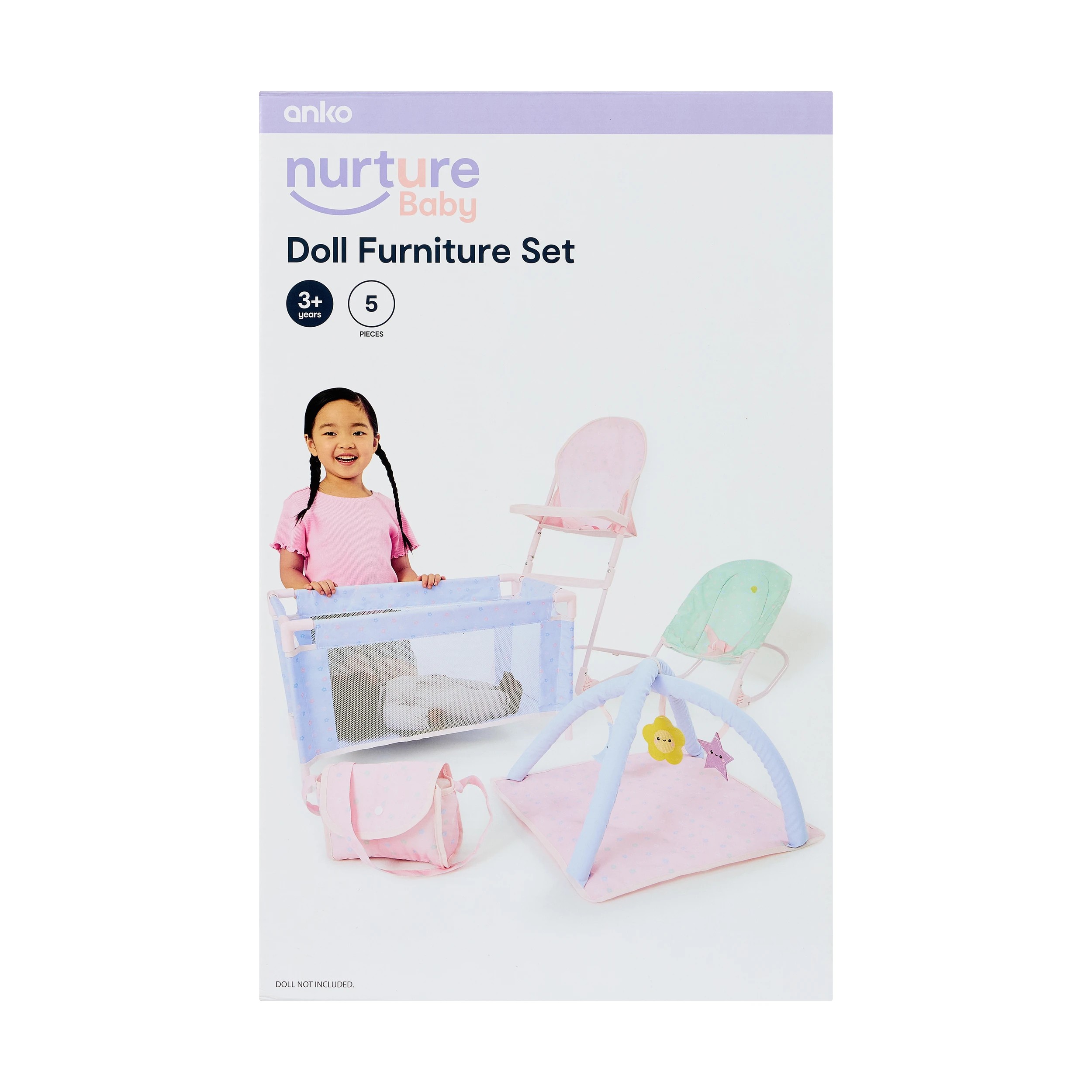 8 5 Piece Doll Furniture Set, 8 of 9