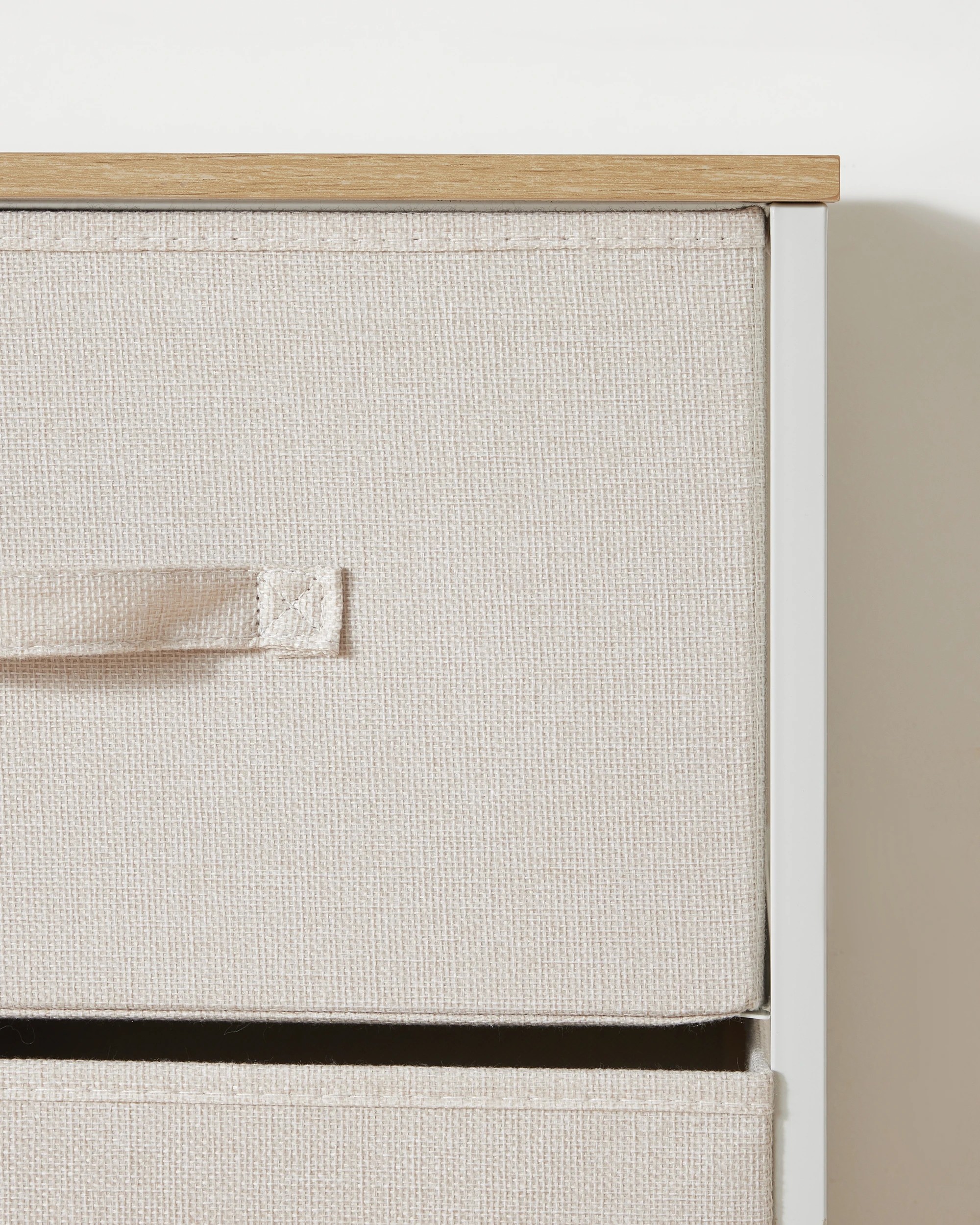 6 Linen Look 8 Drawer Chest - Beige, 6 of 8