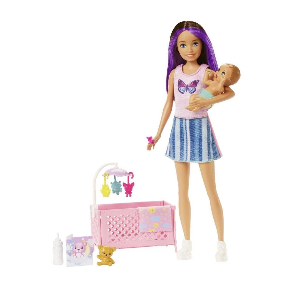 4 Barbie Skipper Babysitter Inc. Playset - Assorted, 4 of 8