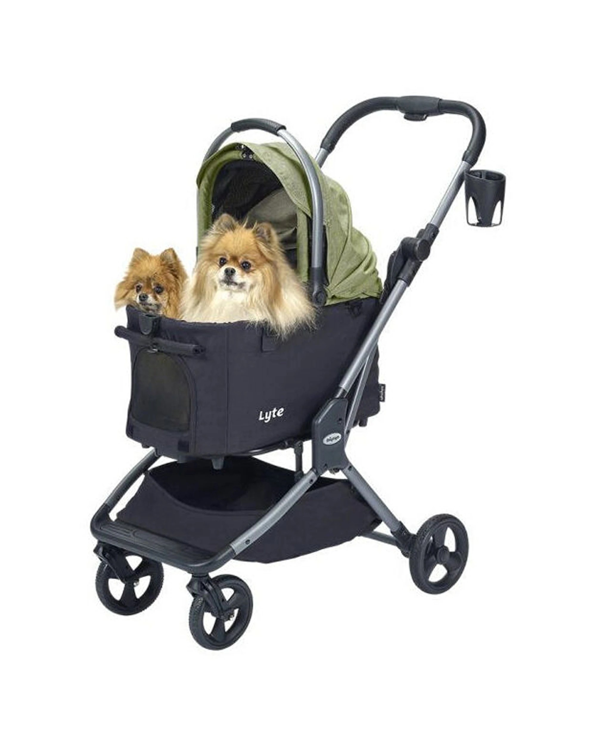 5 Ibiyaya Lyte 3-In-1 Detachable Pet Stroller Carrier Medium Up To 20kg Car Seat - Green, 5 of 6
