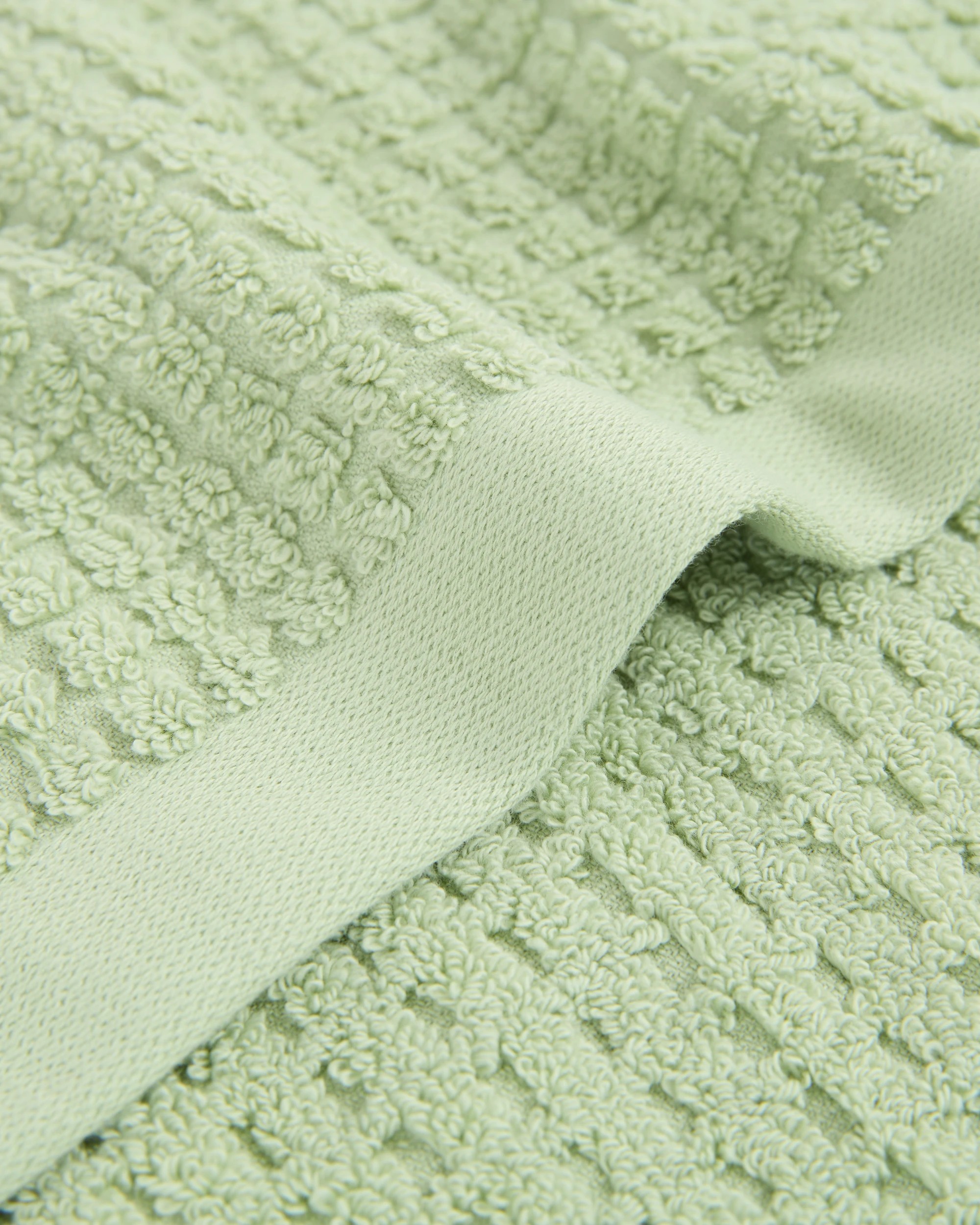 2 Target Cassie Textured Australian Cotton Bath Towel - Green, 2 of 2