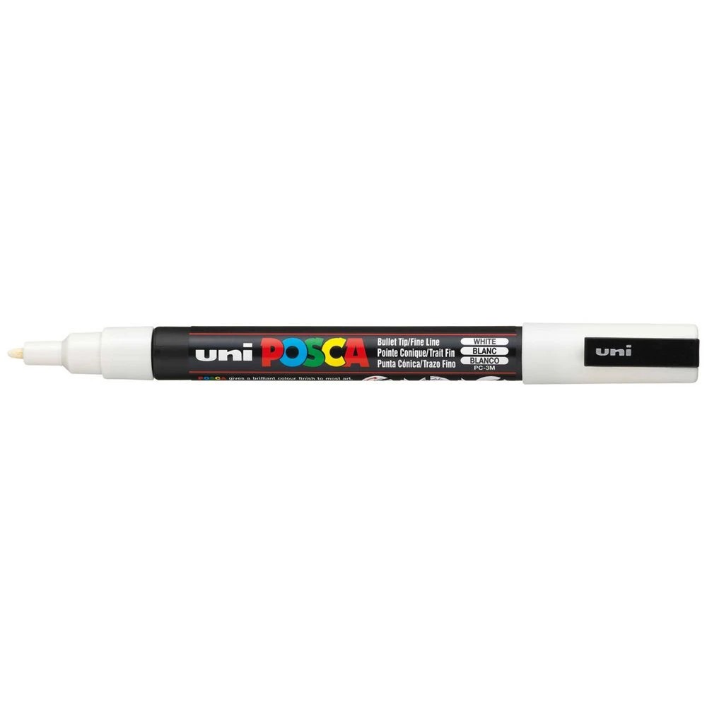 1 POSCA PC 3M Paint Marker White, 1 of 10
