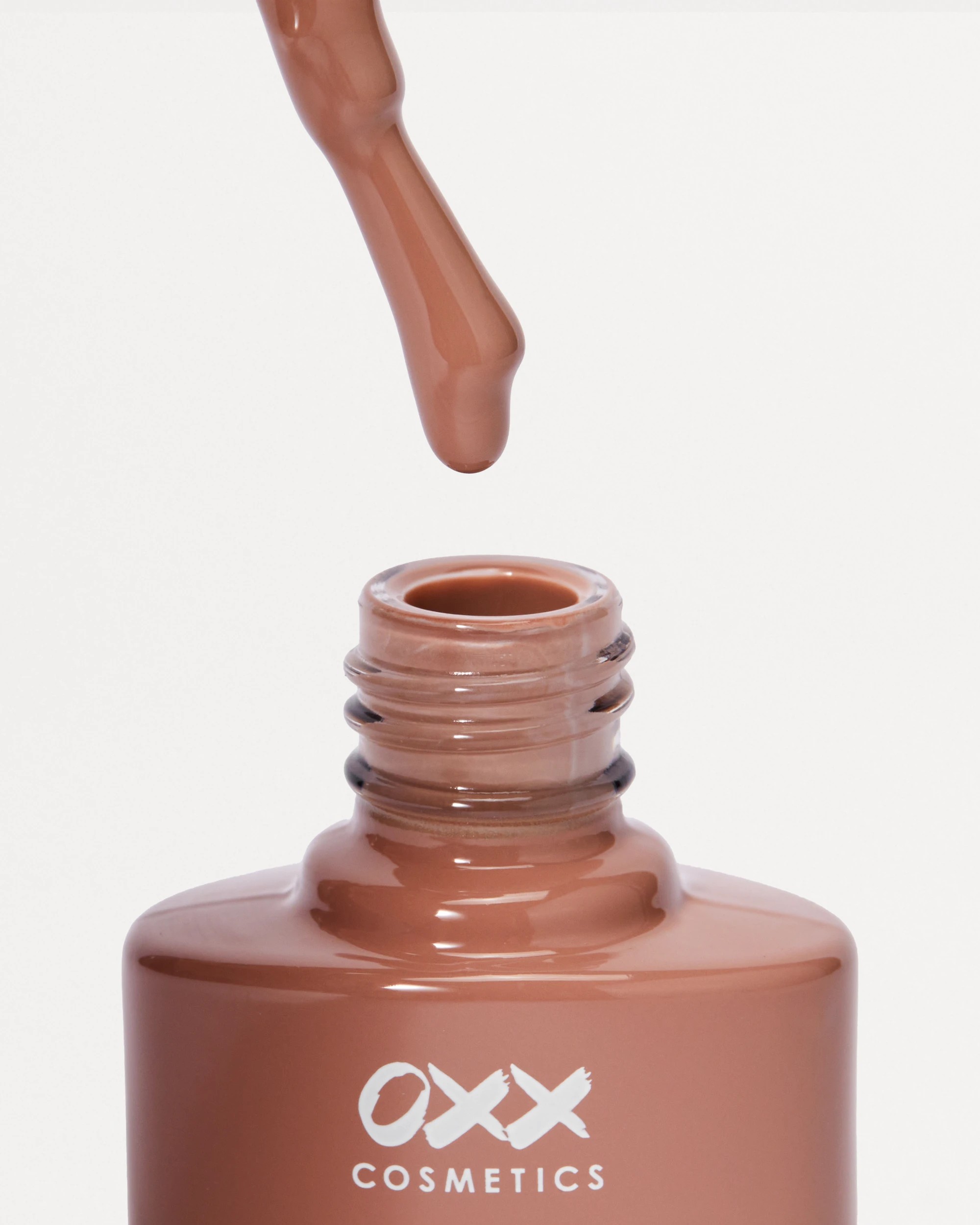 4 OXX Cosmetics UV Gel Nail Polish - Latte - Brown, 4 of 5