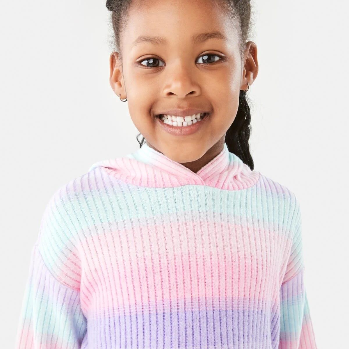 3 Brushed Hooded T-shirt Stripes, 3 of 9