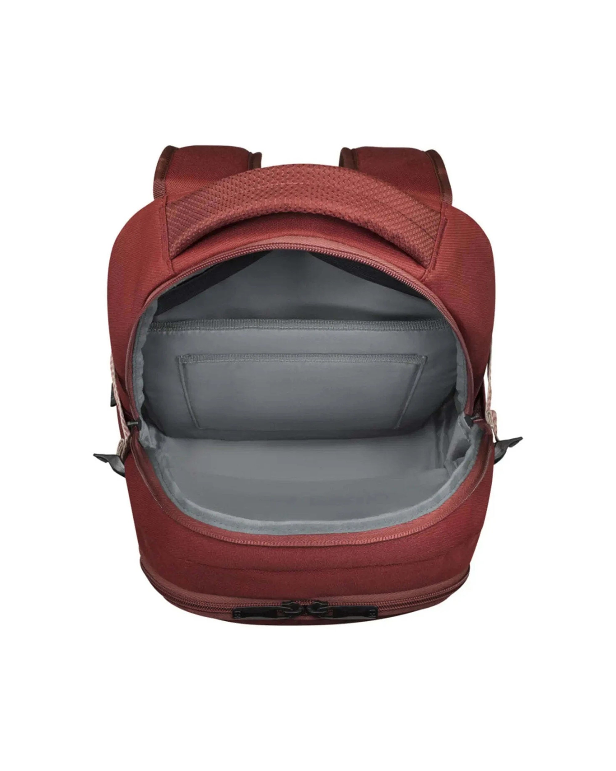 6 Wenger NEXT Ryde 16in Laptop Backpack Recycled Fabric Padded Compartments Lava - Red, 6 of 6
