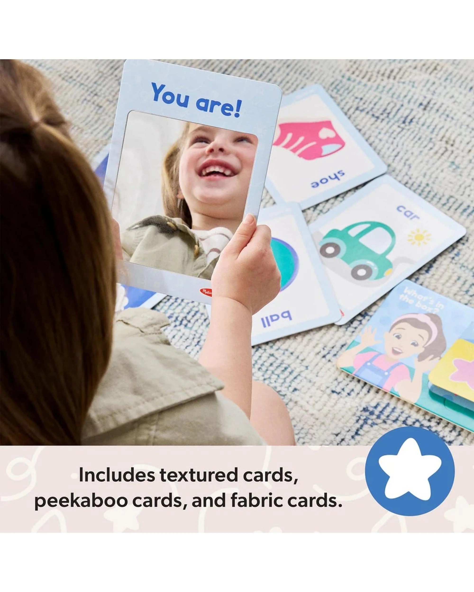8 Melissa and Doug Ms Rachel First Words Sensory Flash Cards, 8 of 9