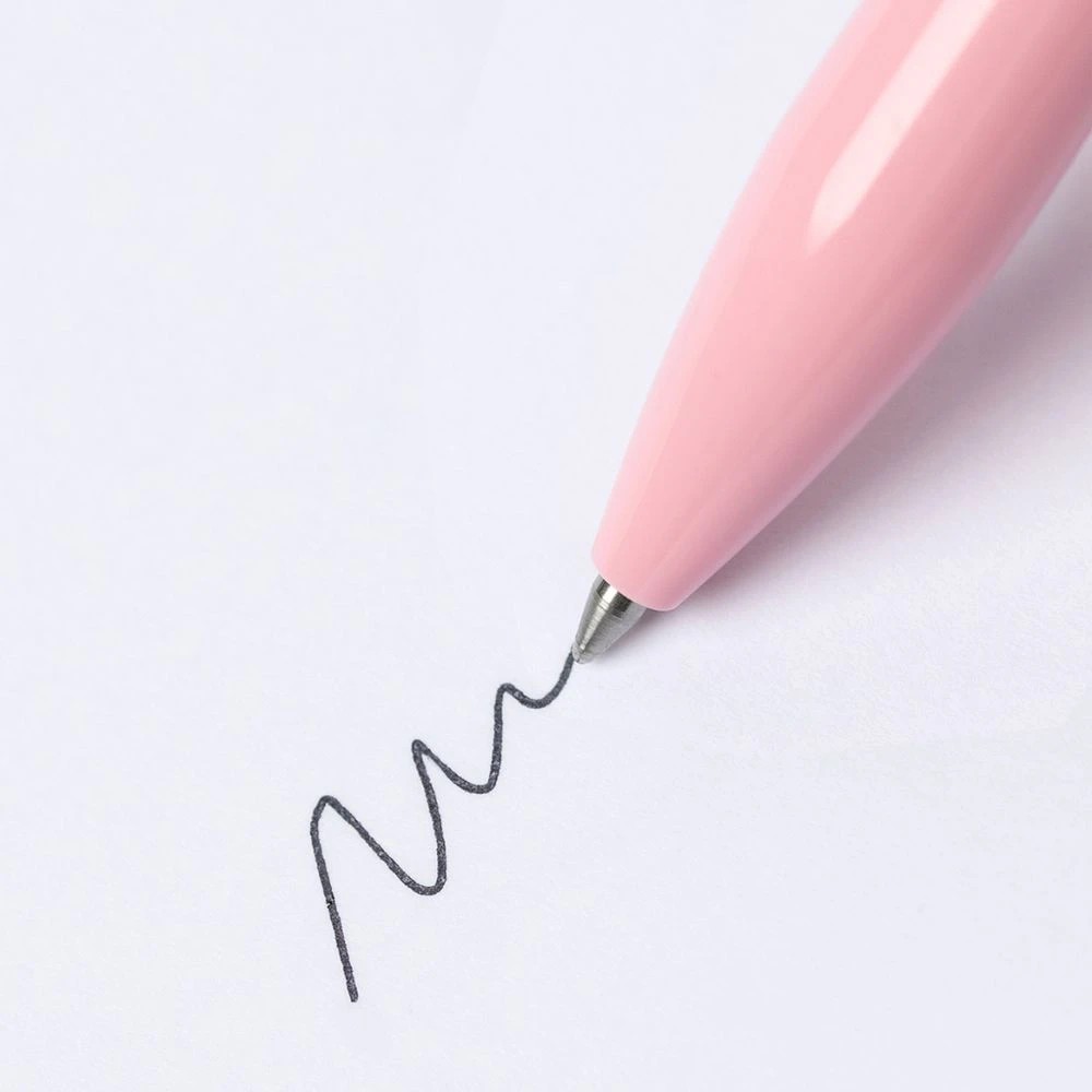 5 PILOT Acro 300 0.5mm Hybrid Ballpoint Pen Soft Pink Barrel, 5 of 6