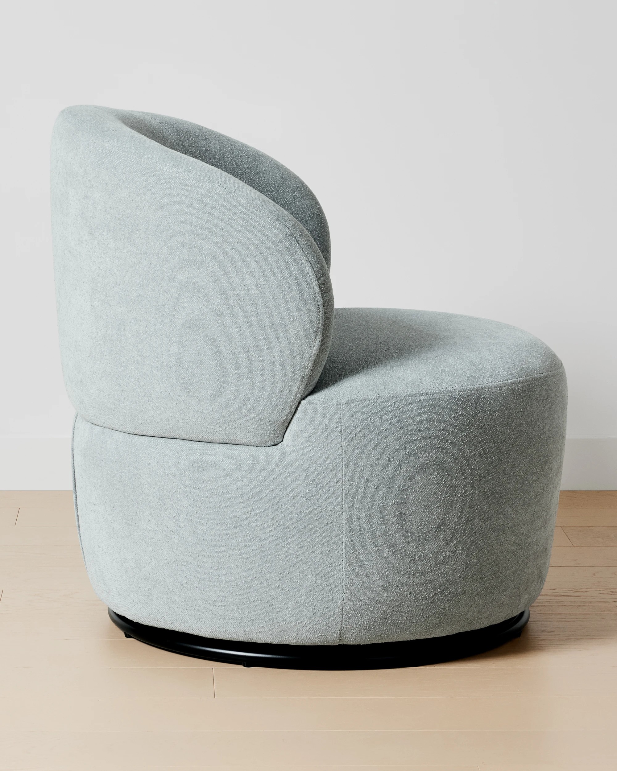 3 Clara Swivel Lounge Chair - Blue, 3 of 7