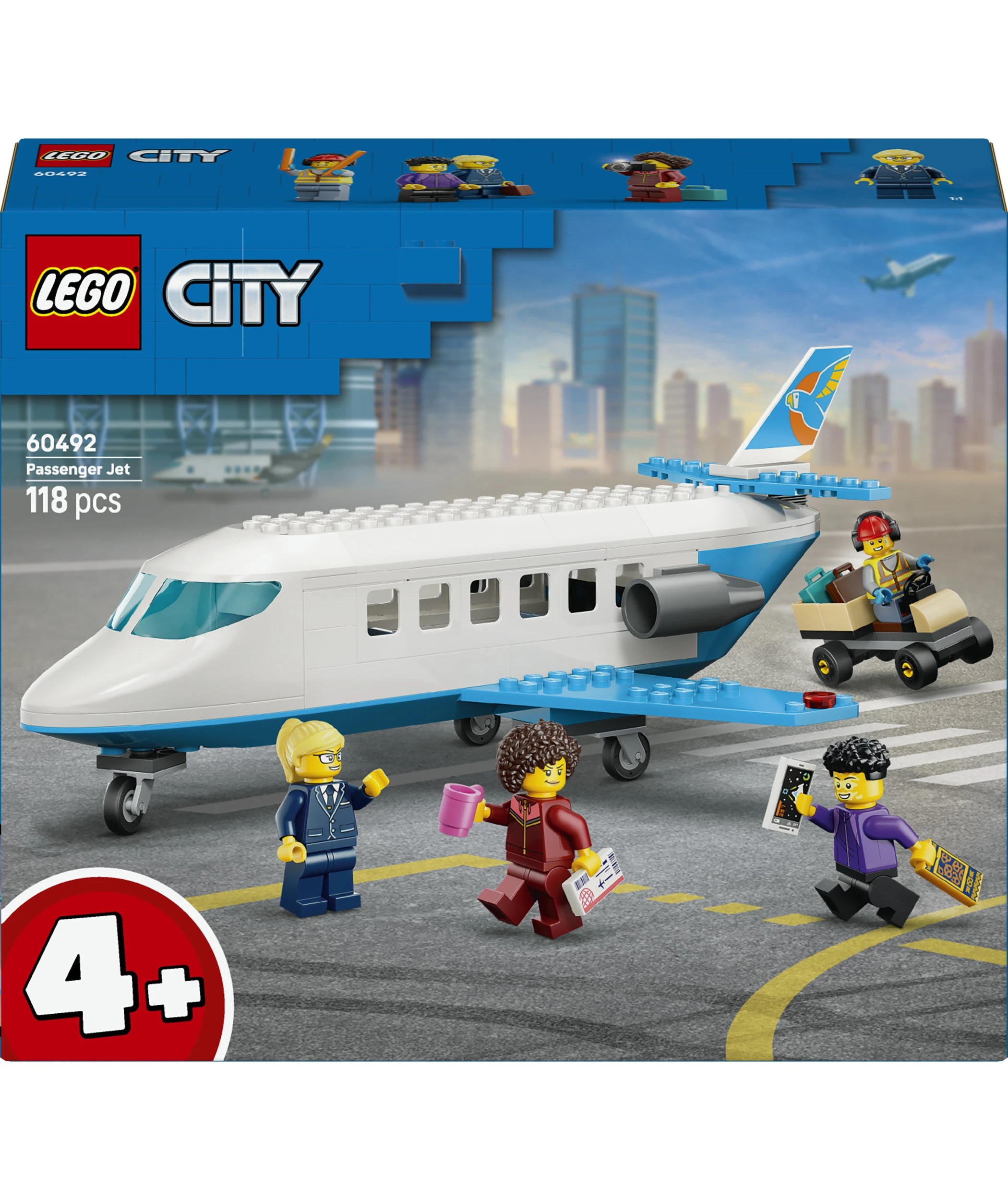 1 LEGO City Passenger Jet 60492, 1 of 10