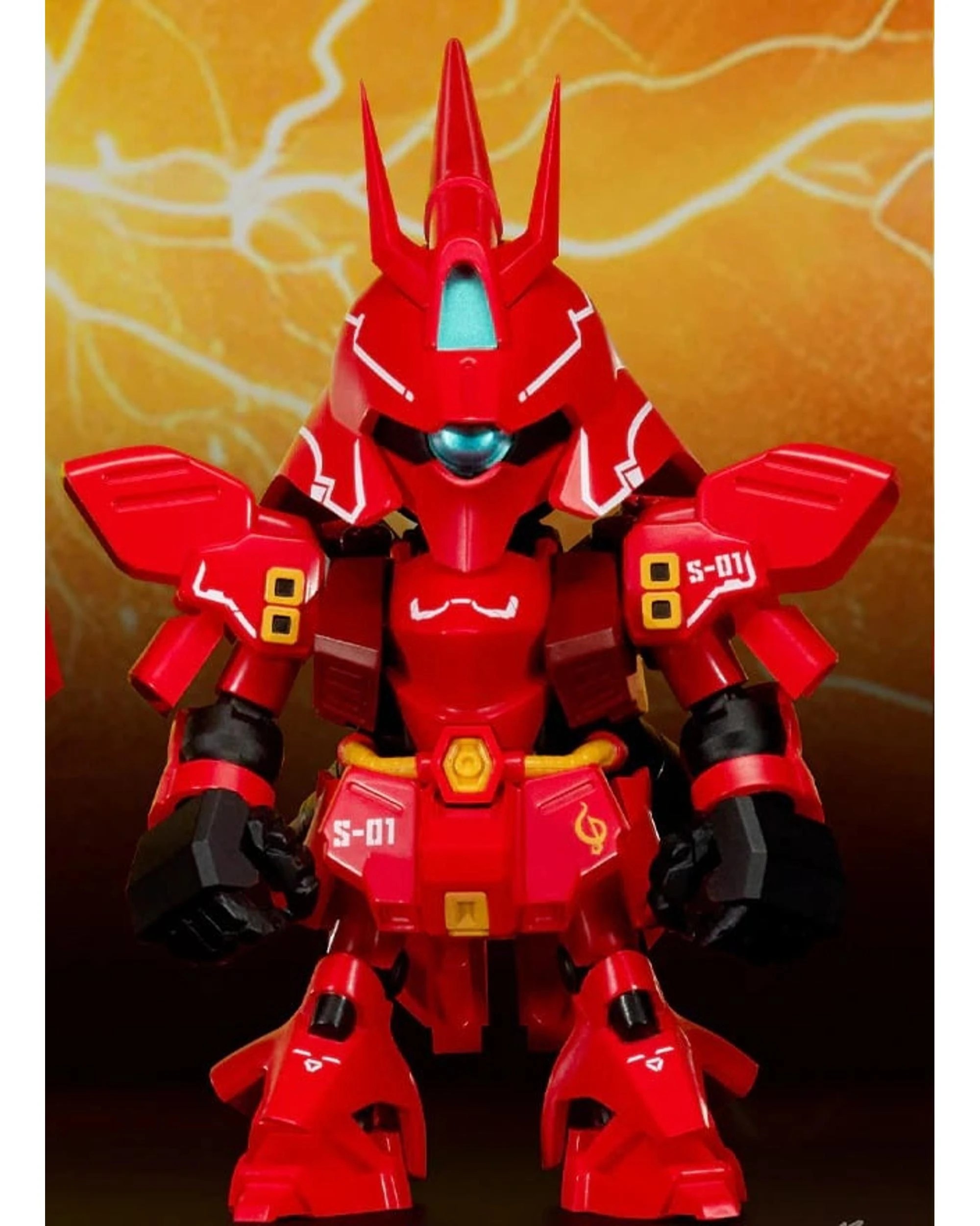 8 Bandai Shokugan QMSV Mini MSN-04 Sazabi Figure Blind Box, 8 of 10