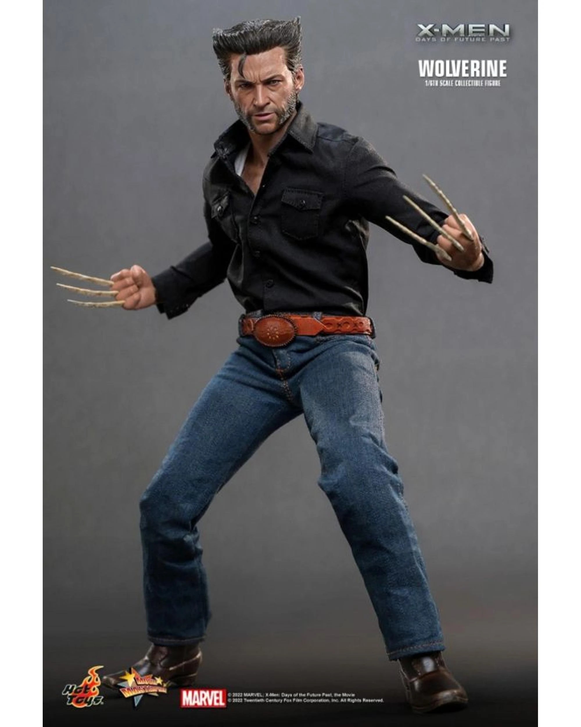 9 Hot Toys X-Men 5 Day Of Future Past Wolverine 1973 Version 1:6 Scale Figure, 9 of 10