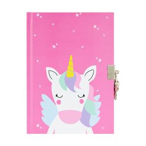 Lockable Journal - Unicorn