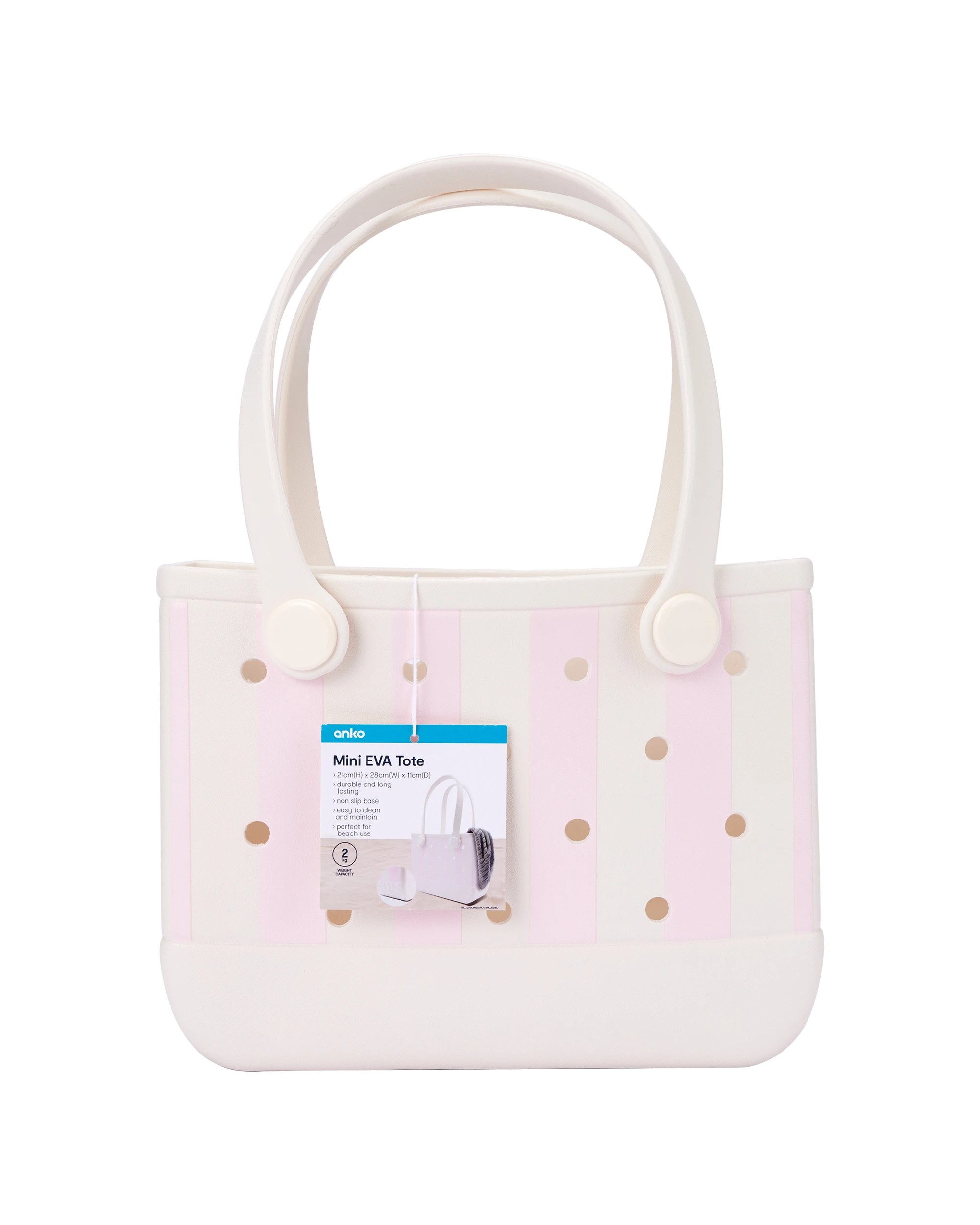 5 Mini EVA Tote - Stripe, 5 of 5