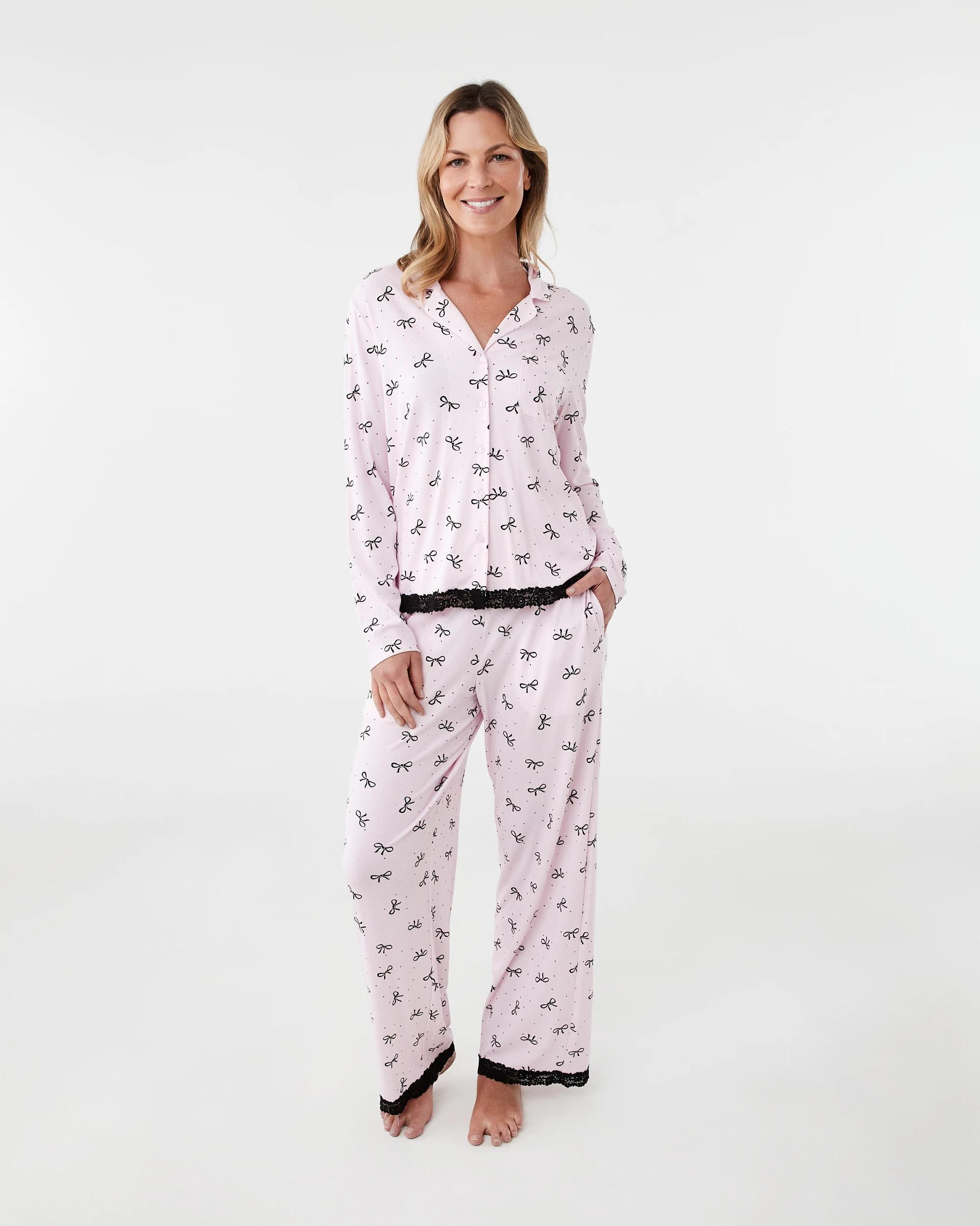 7 Rib Lace Trim Pants Bow Spot, 7 of 7