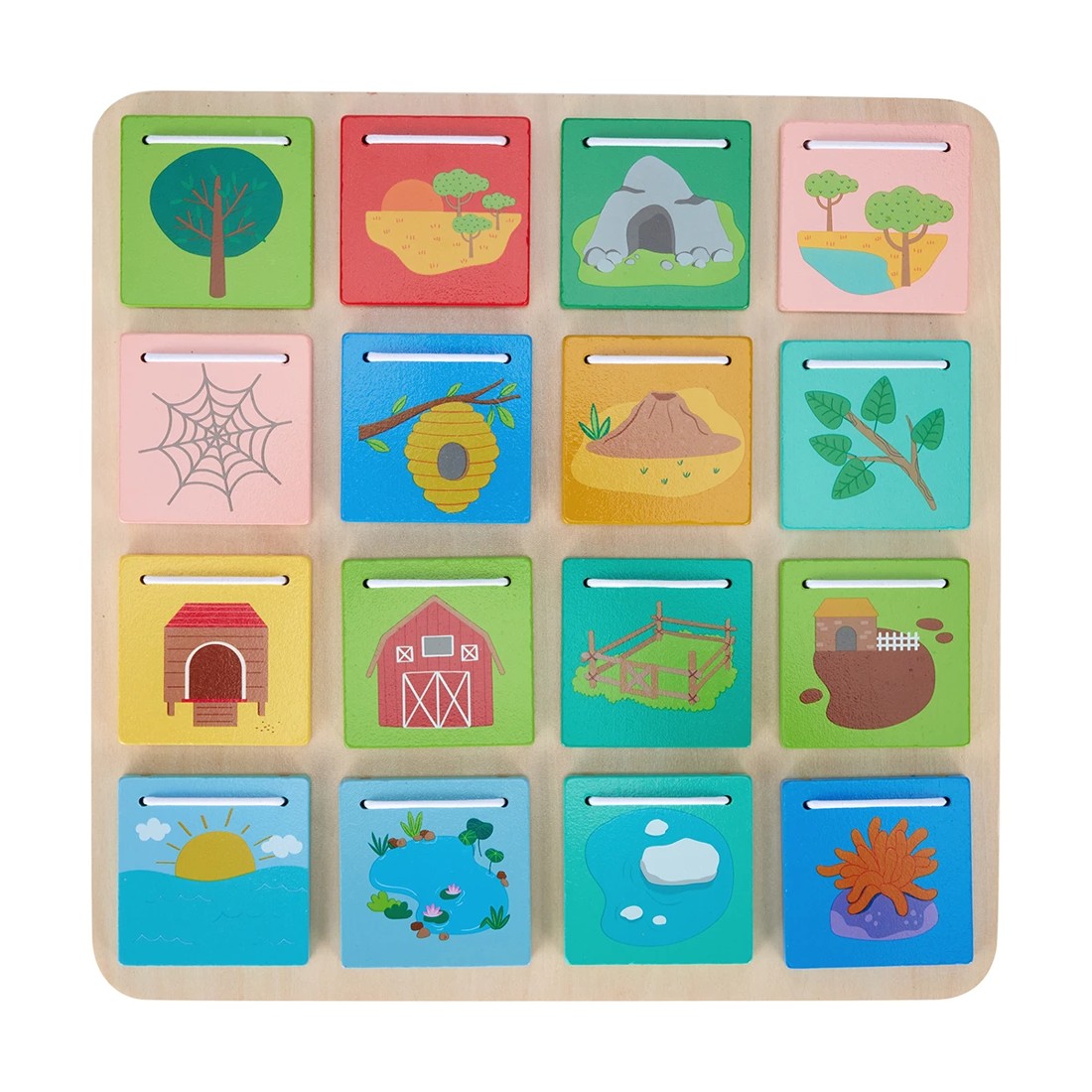 3 Wooden Lift and Reveal Board, 3 of 7