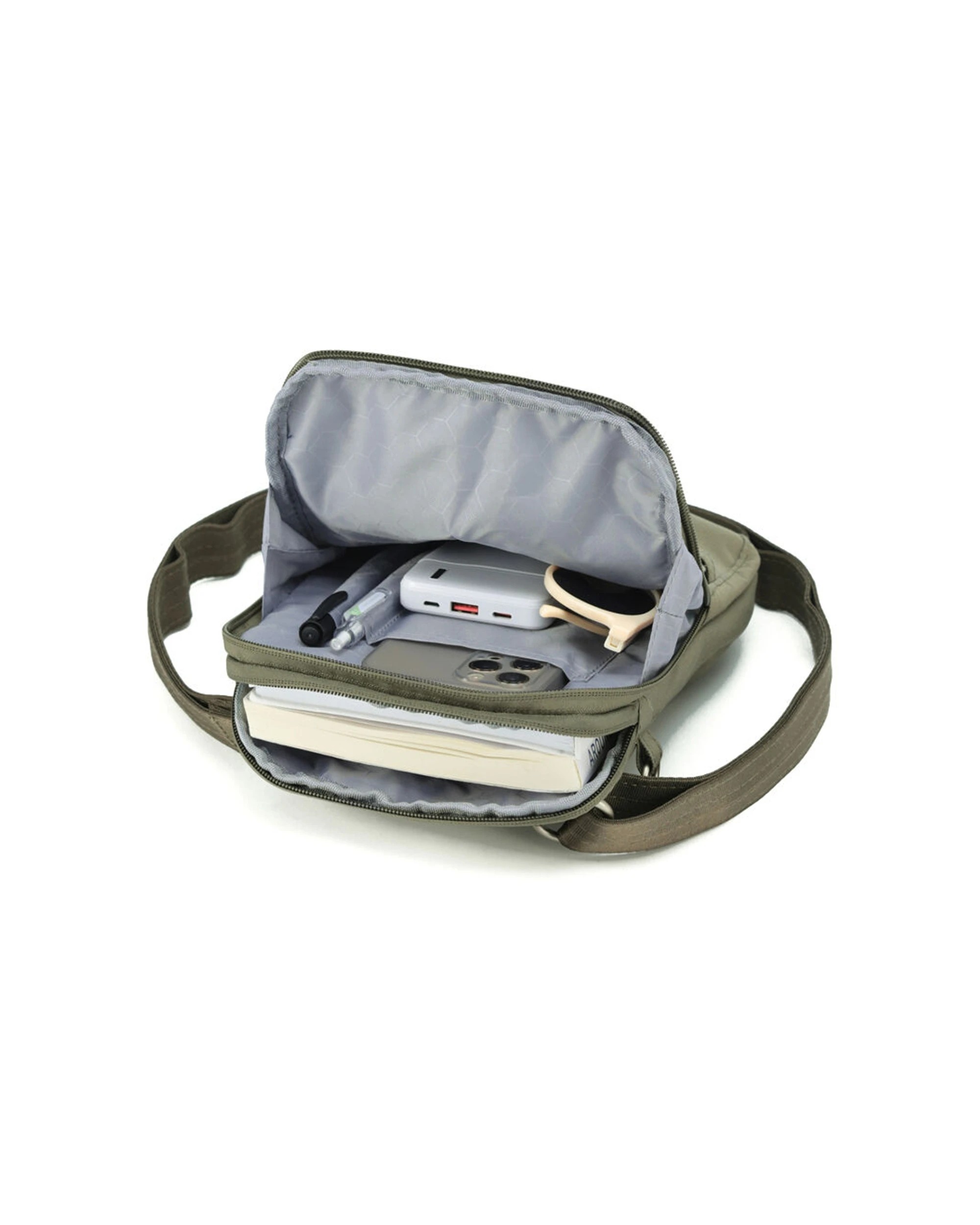 3 Tosca Anti-Theft Rfid Blocking Backpack - Green, 3 of 3