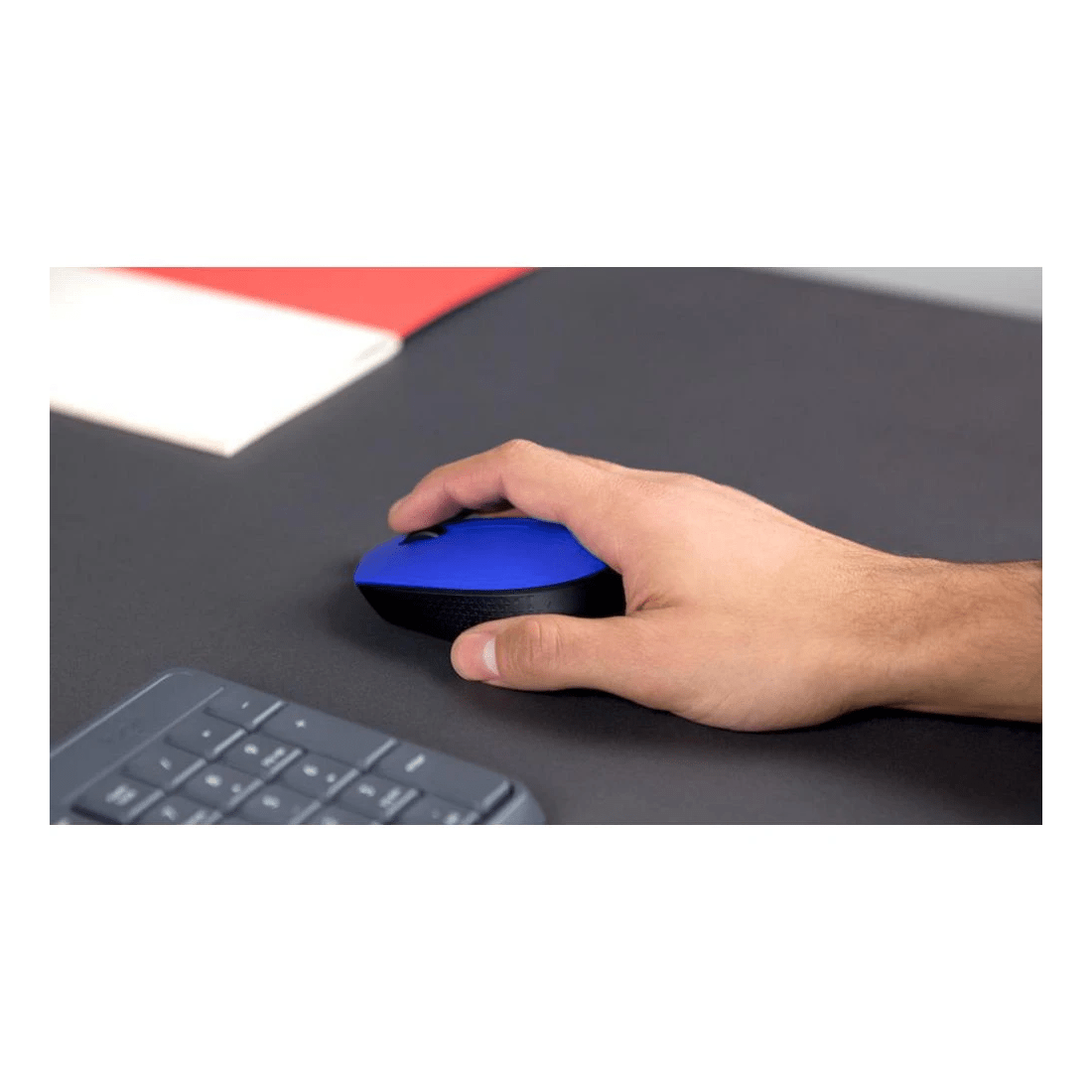 5 Logitech M171 Wireless Mouse Blue, 5 of 7