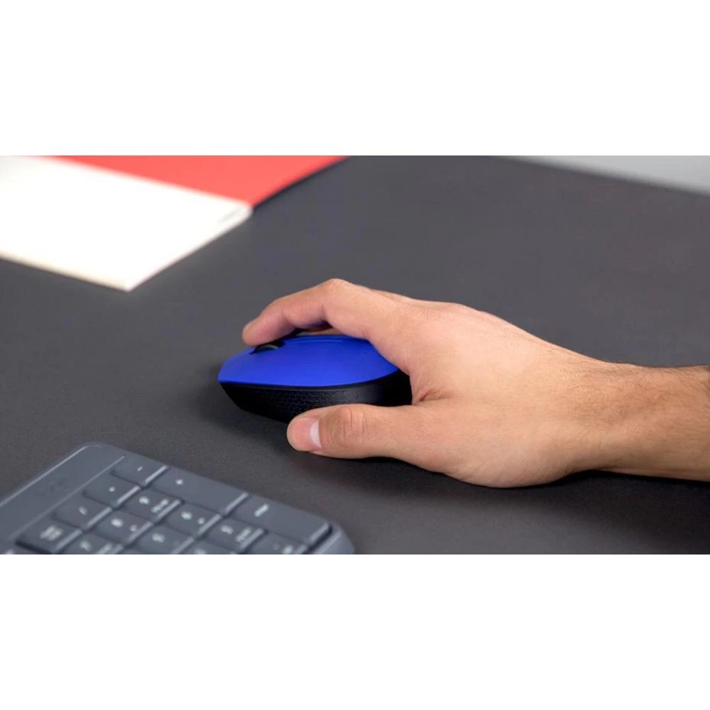 5 Logitech M171 Wireless Mouse Blue, 5 of 7