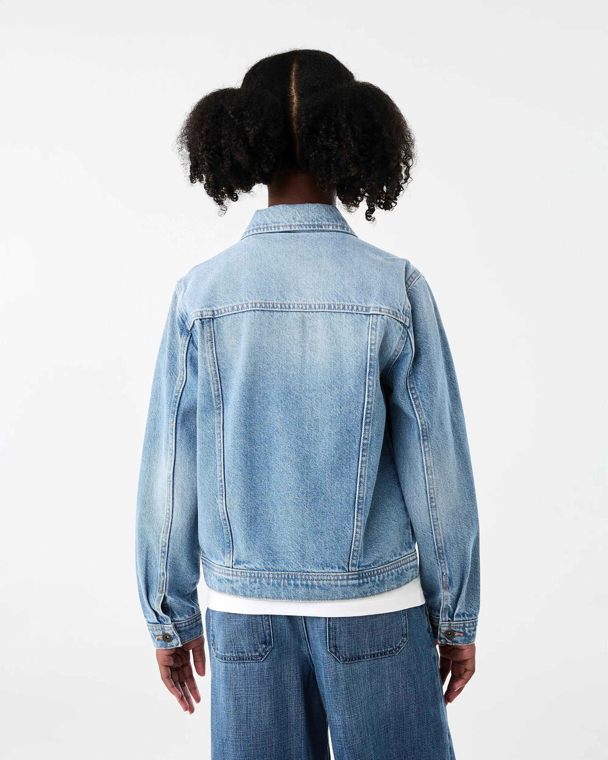 3 Denim Jacket Mid Wash, 3 of 9