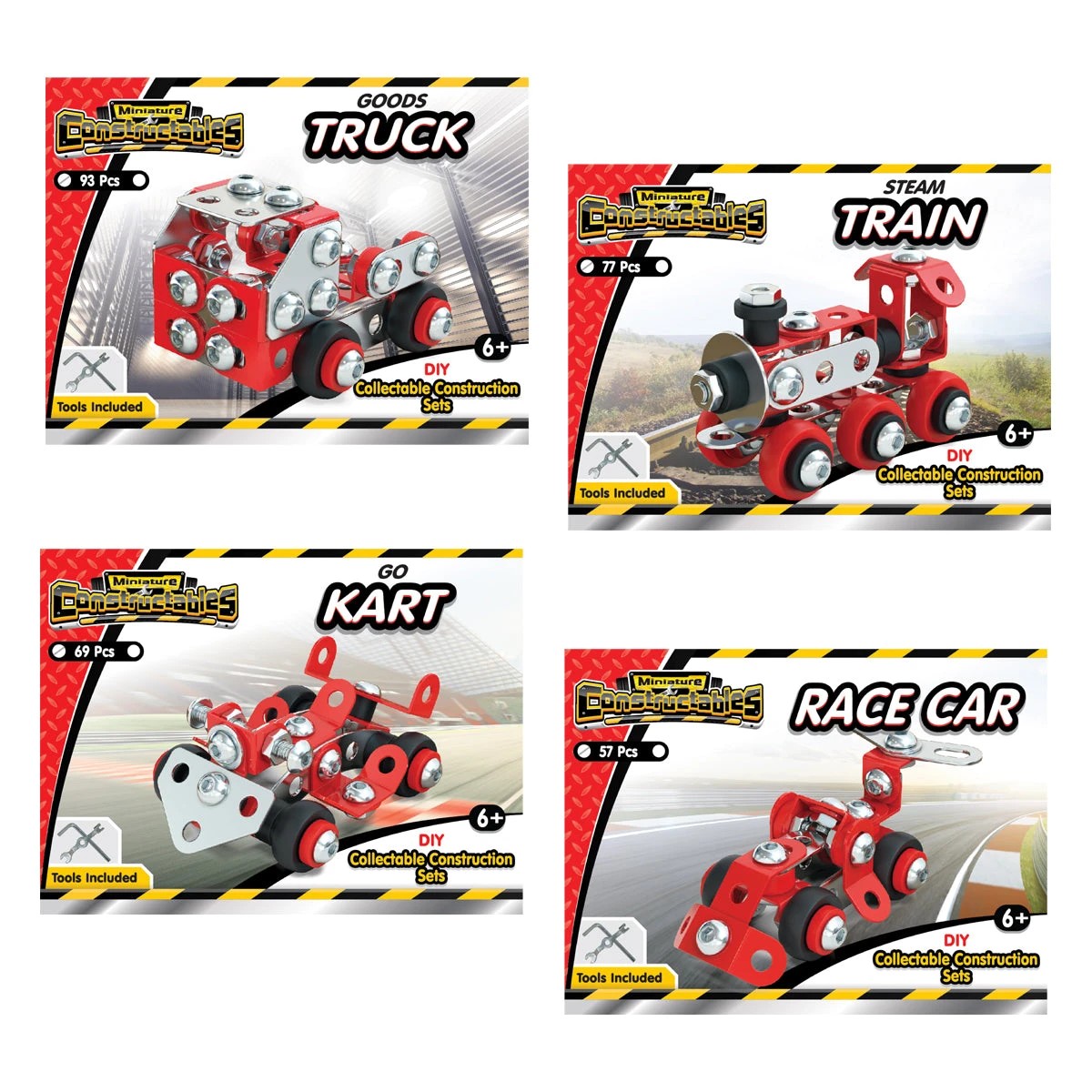 8 Constructit Constructables Red Pack, 8 of 8