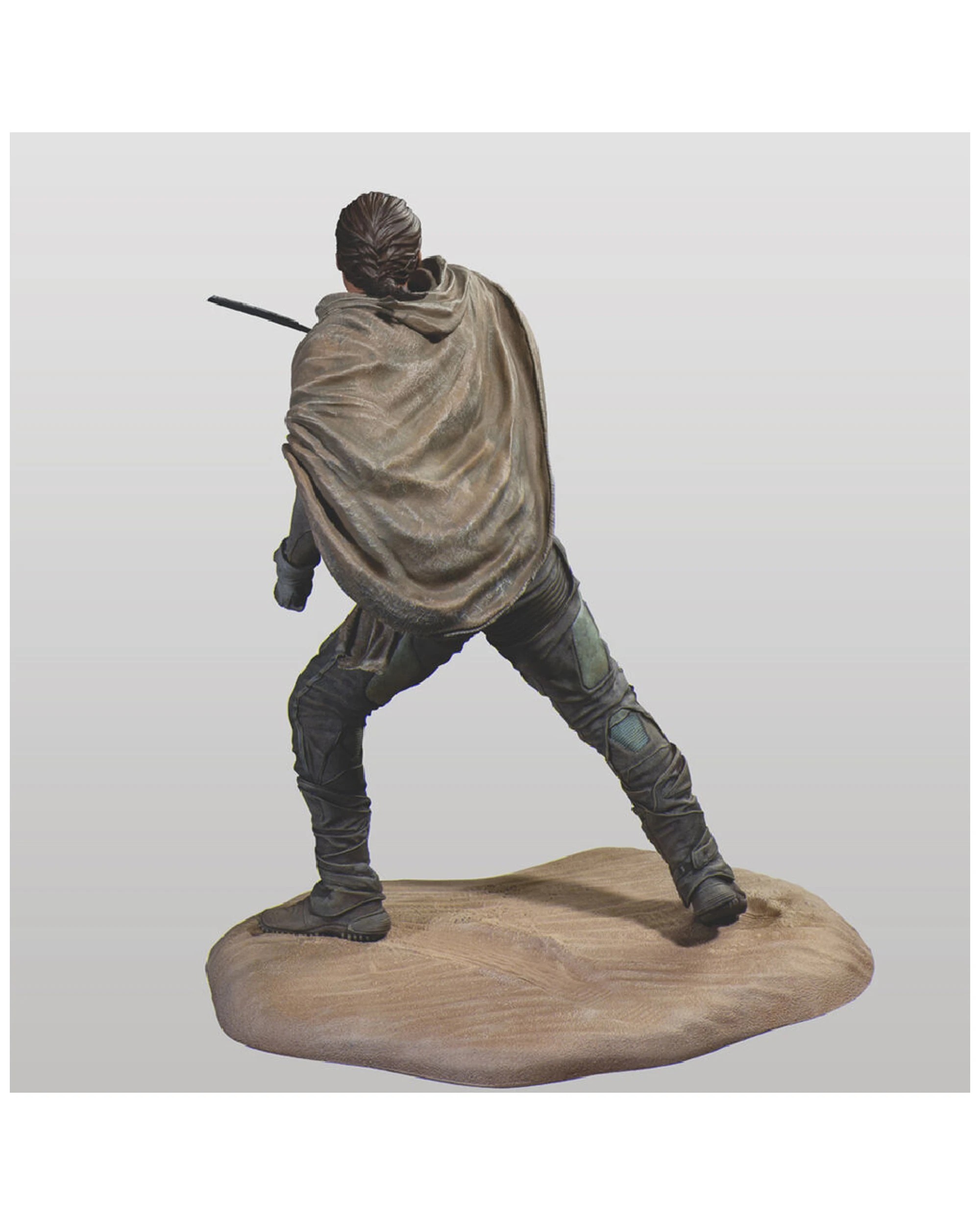 2 Dune Duncan Idaho PVC Action Figure 9.5in Hand-Painted Stand Collectible
 - grey, 2 of 3