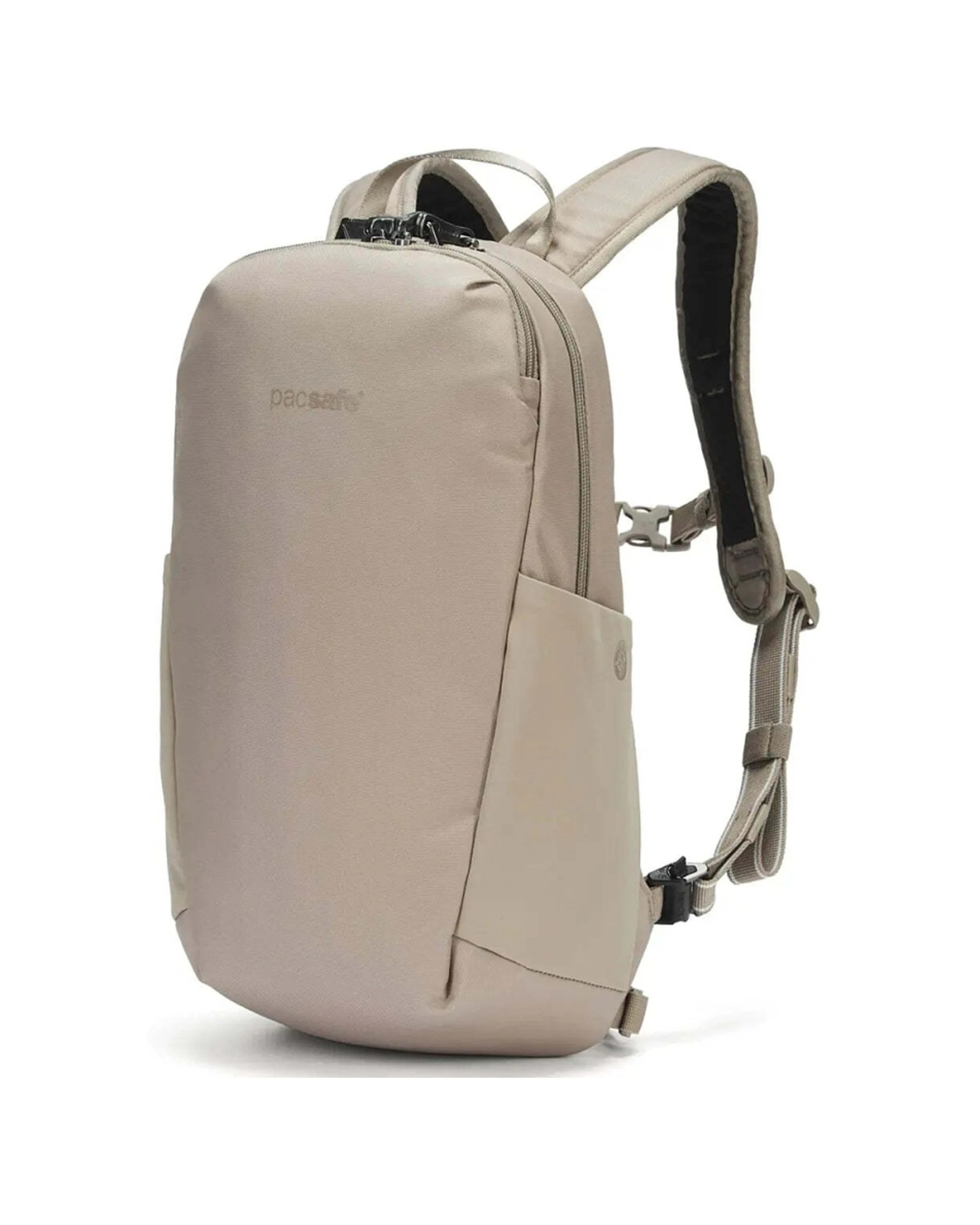 3 Pacsafe V Tech Anti-Theft RFID Blocking Backpack 12L Enhanced Storage - Brown, 3 of 8