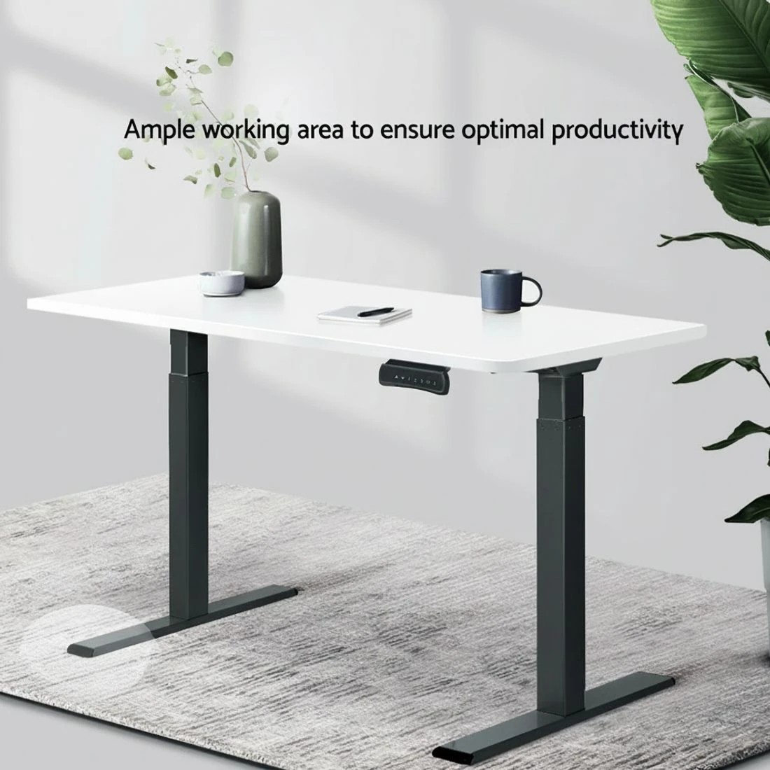 4 Artiss Standing Desk Top  140CM - White, 4 of 6