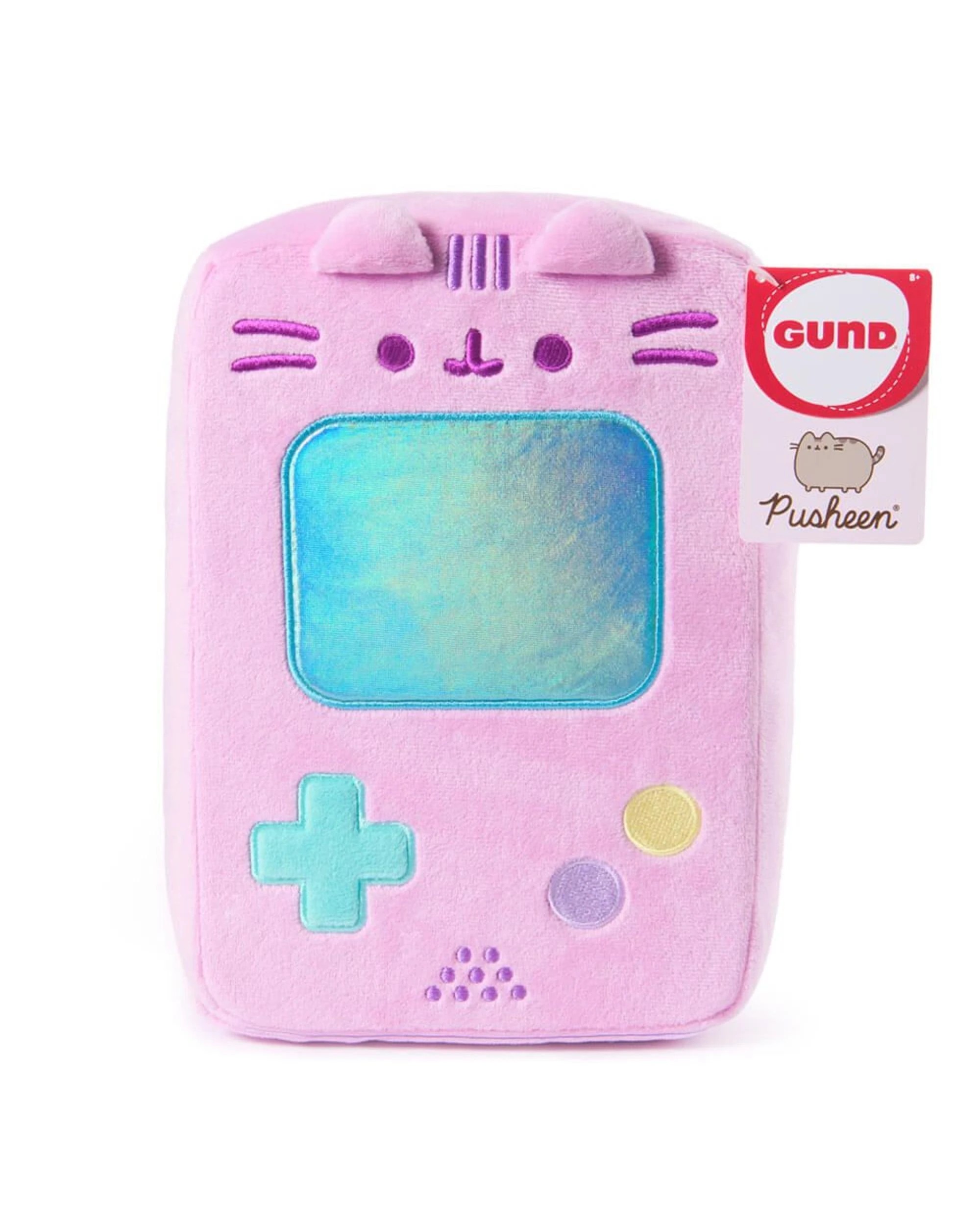 1 Pusheen Gamer Girl Handheld Console 25cm Plush, 1 of 9