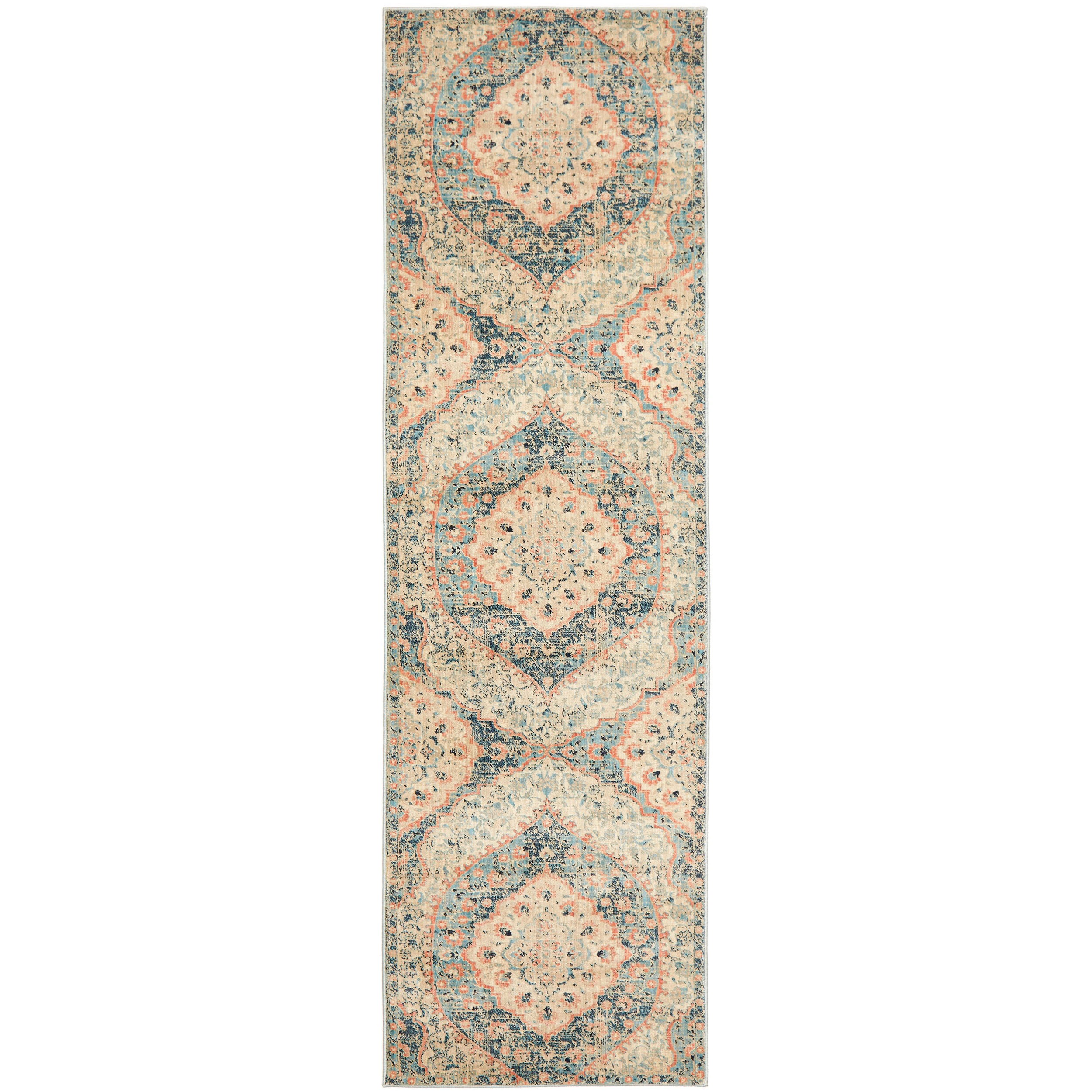 4 Common Ground Rugs Sojourn 150 300x80cm - Medium Runner Rug - Beige, 4 of 8
