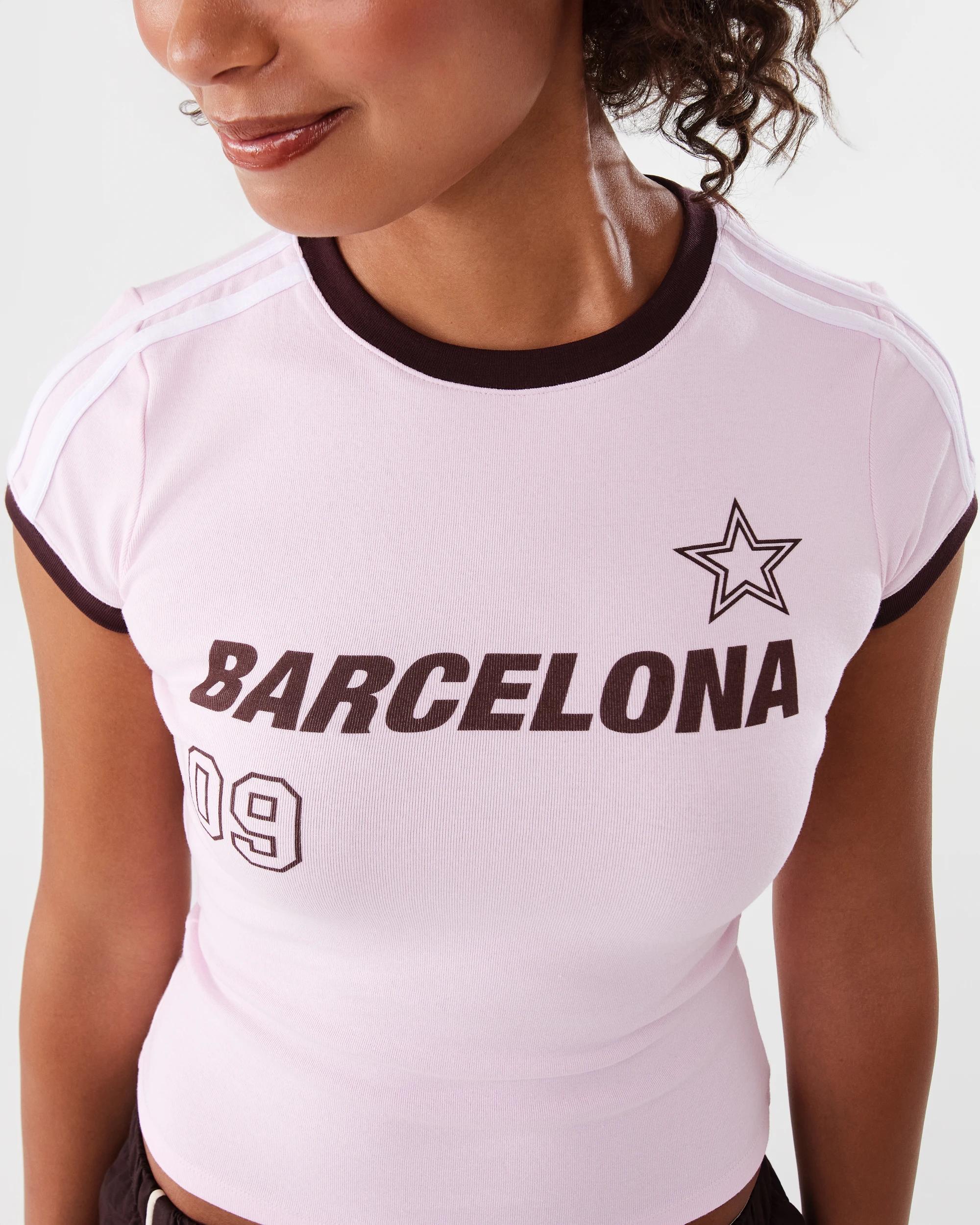 6 Short Sleeve Ringer T-shirt Barcelona, 6 of 8