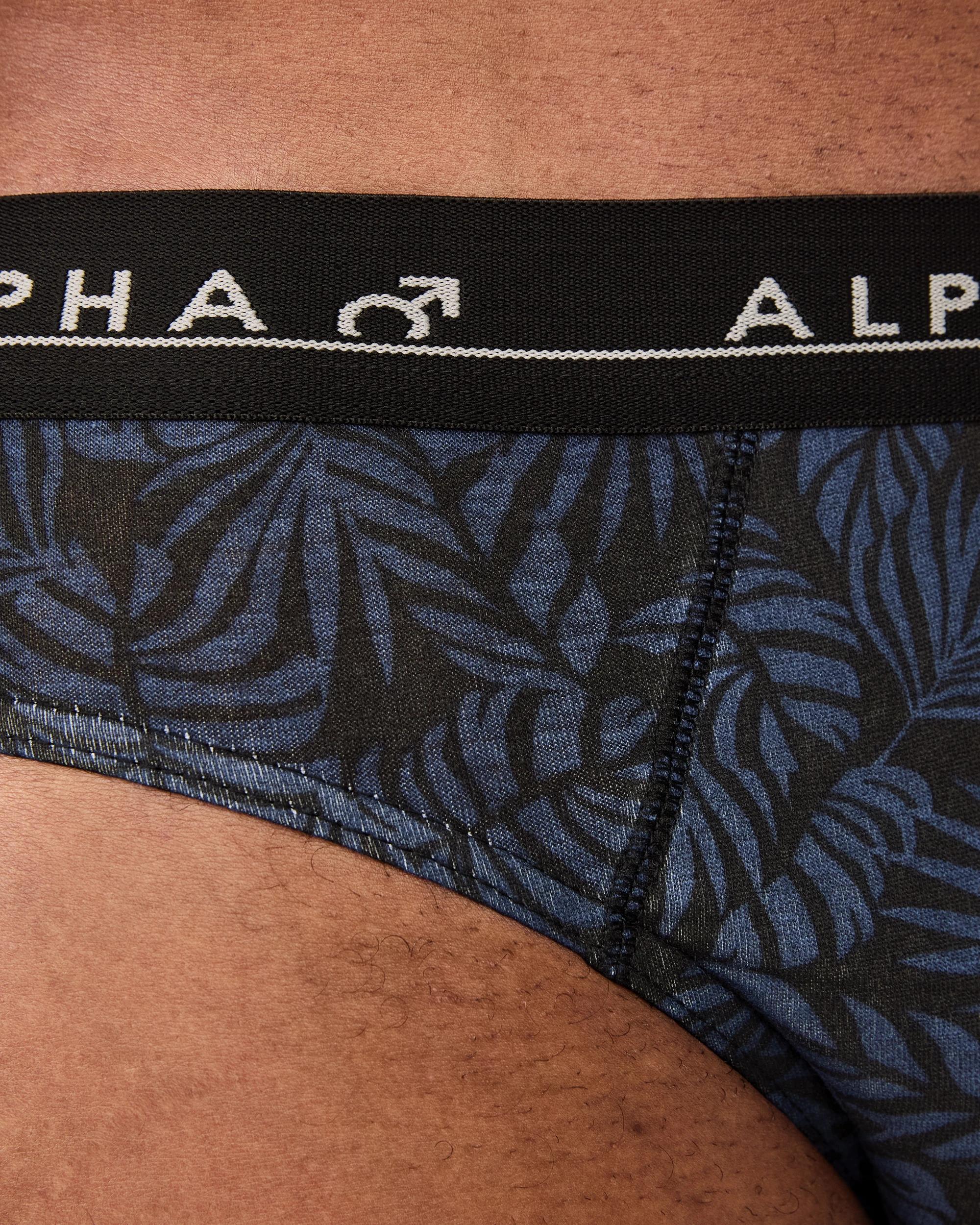 9 5 Pack Printed Briefs Nvy Palm, 9 of 10