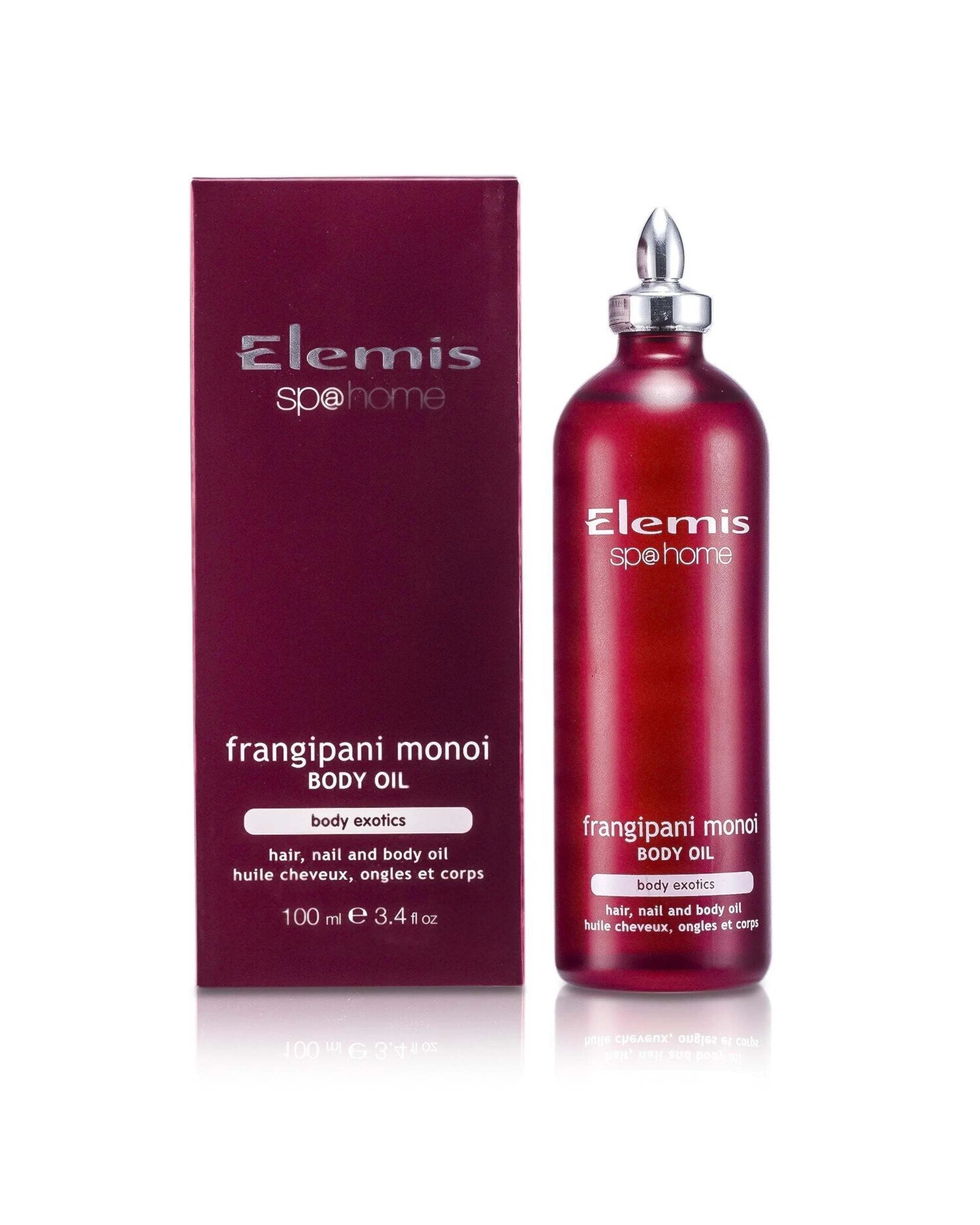1 Elemis Exotic Frangipani Monoi Body Oil  100ml/3.4oz, 1 of 3