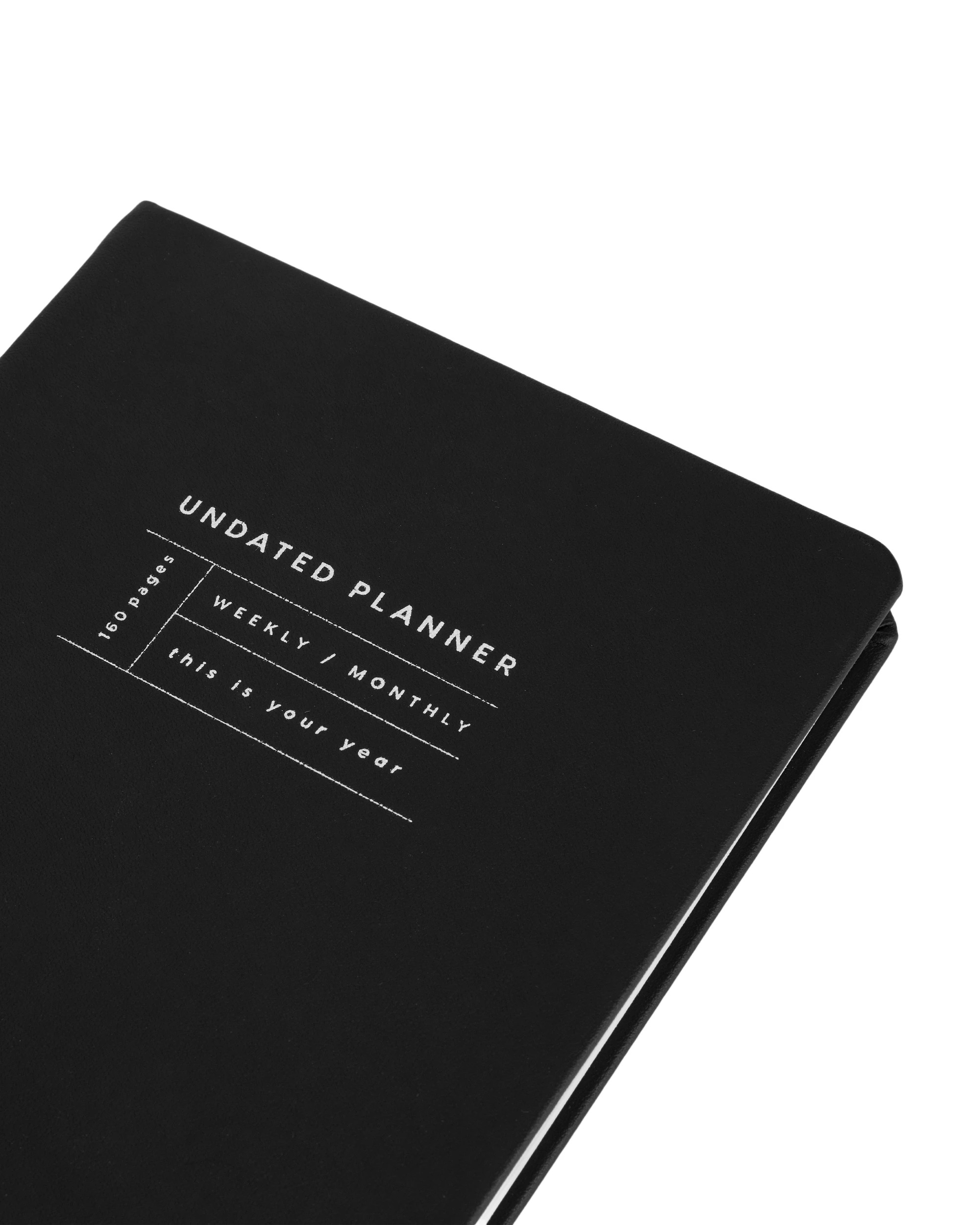 4 Undated Planner Black 80gsm 160 Pages, 4 of 5