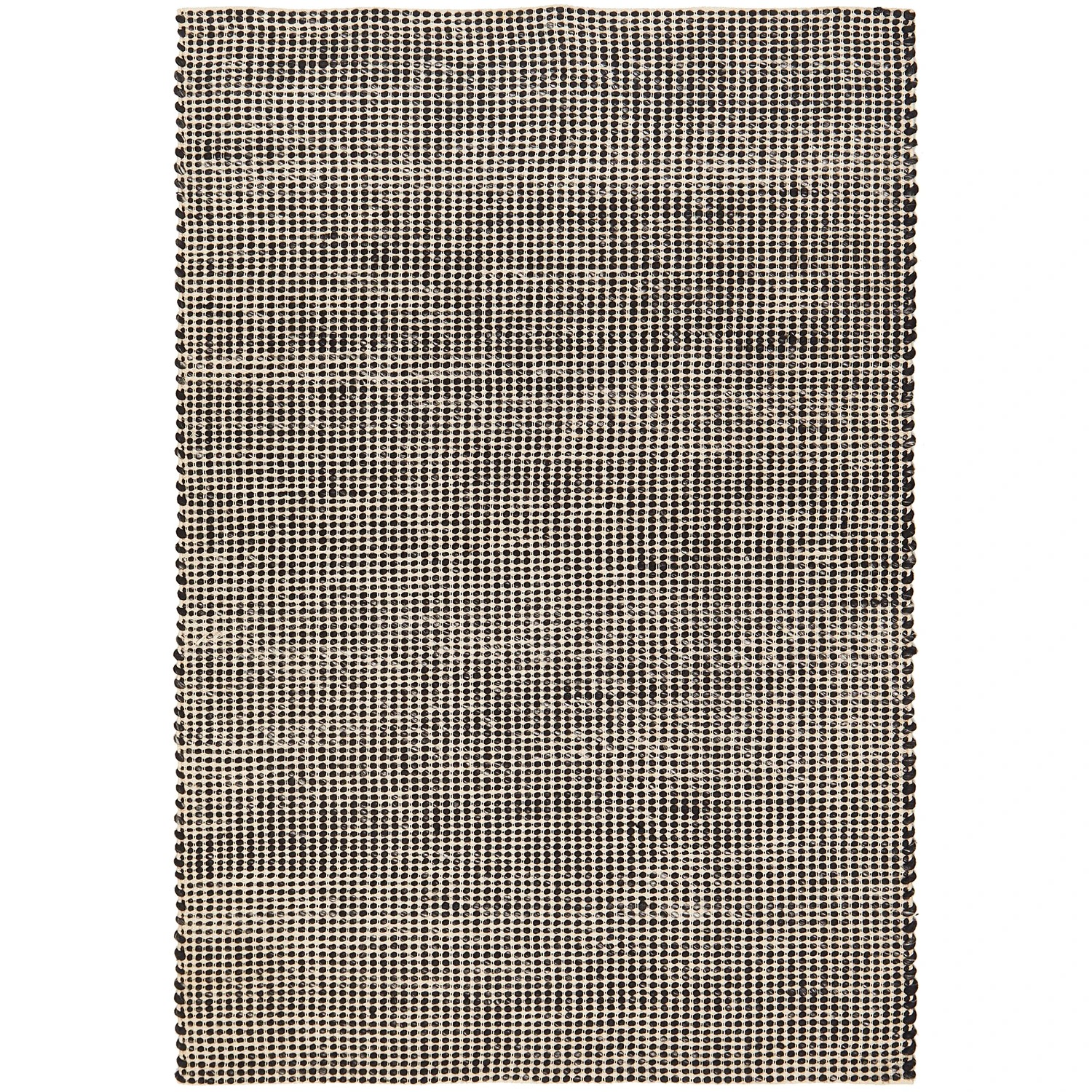2 Common Ground Rugs Nordica 300 280x190cm - Large Hand Loomed Wool Floor Rug - Black, 2 of 9