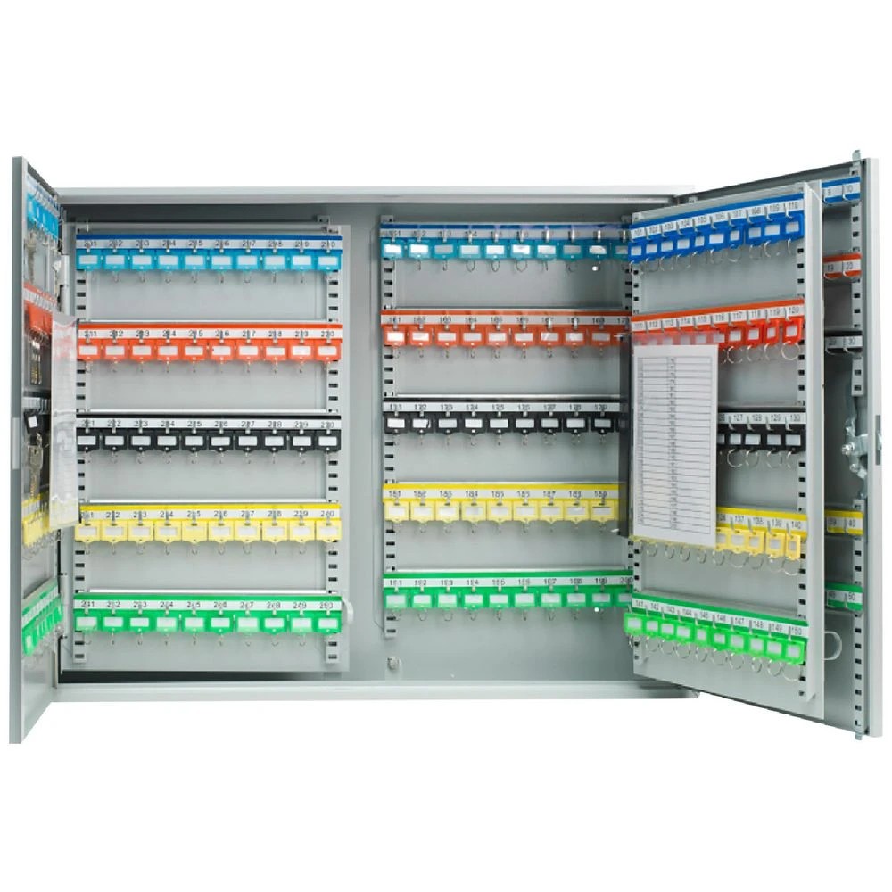 1 J.Burrows Key Cabinet with 300 Key Capacity Office Storage & Safety Accessories Safes & Cash Boxes & Key Cabinets, 1 of 1