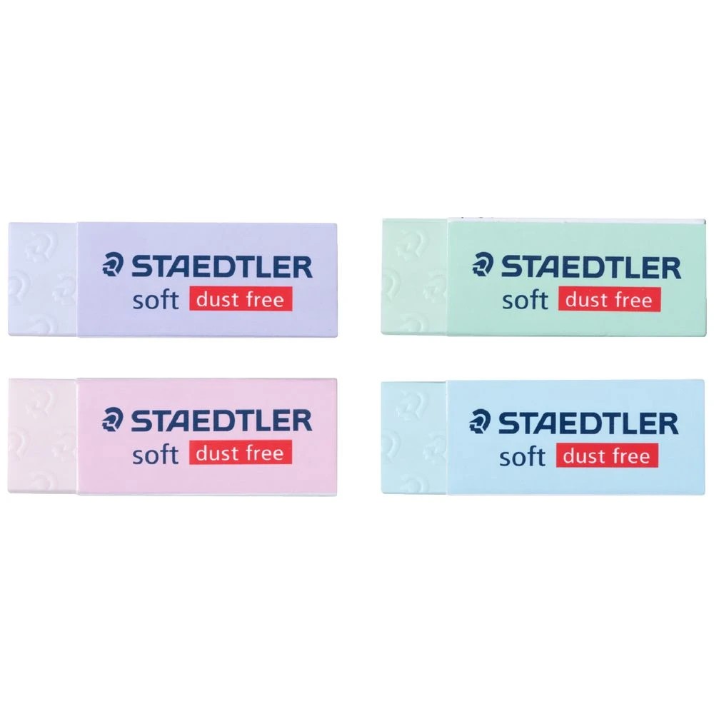 1 Staedtler Soft Eraser Pastel Assorted, 1 of 5