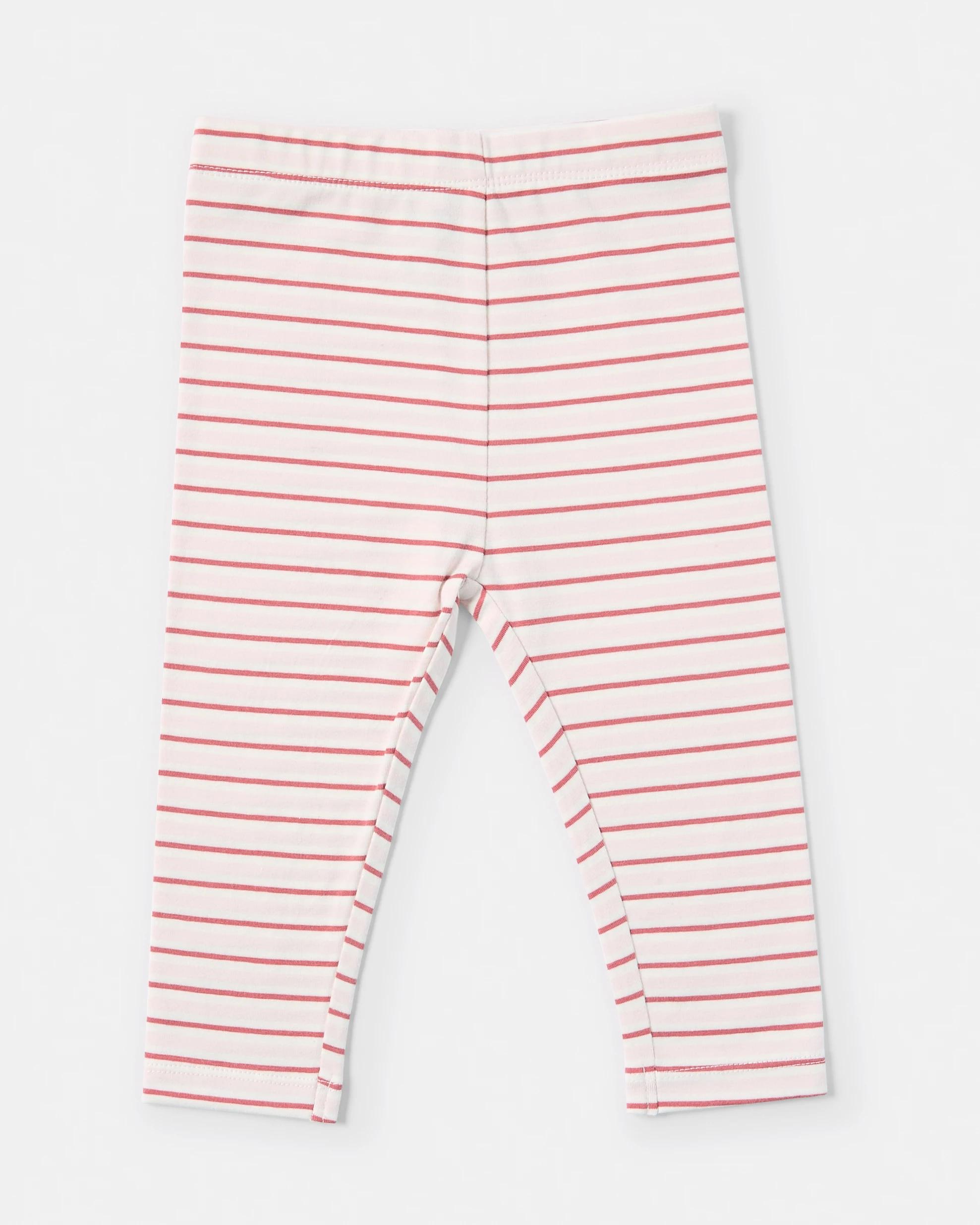 4 3 Pack Print Leggings LIGHT PINK DITSY CHERRY MULTIPACK, 4 of 5